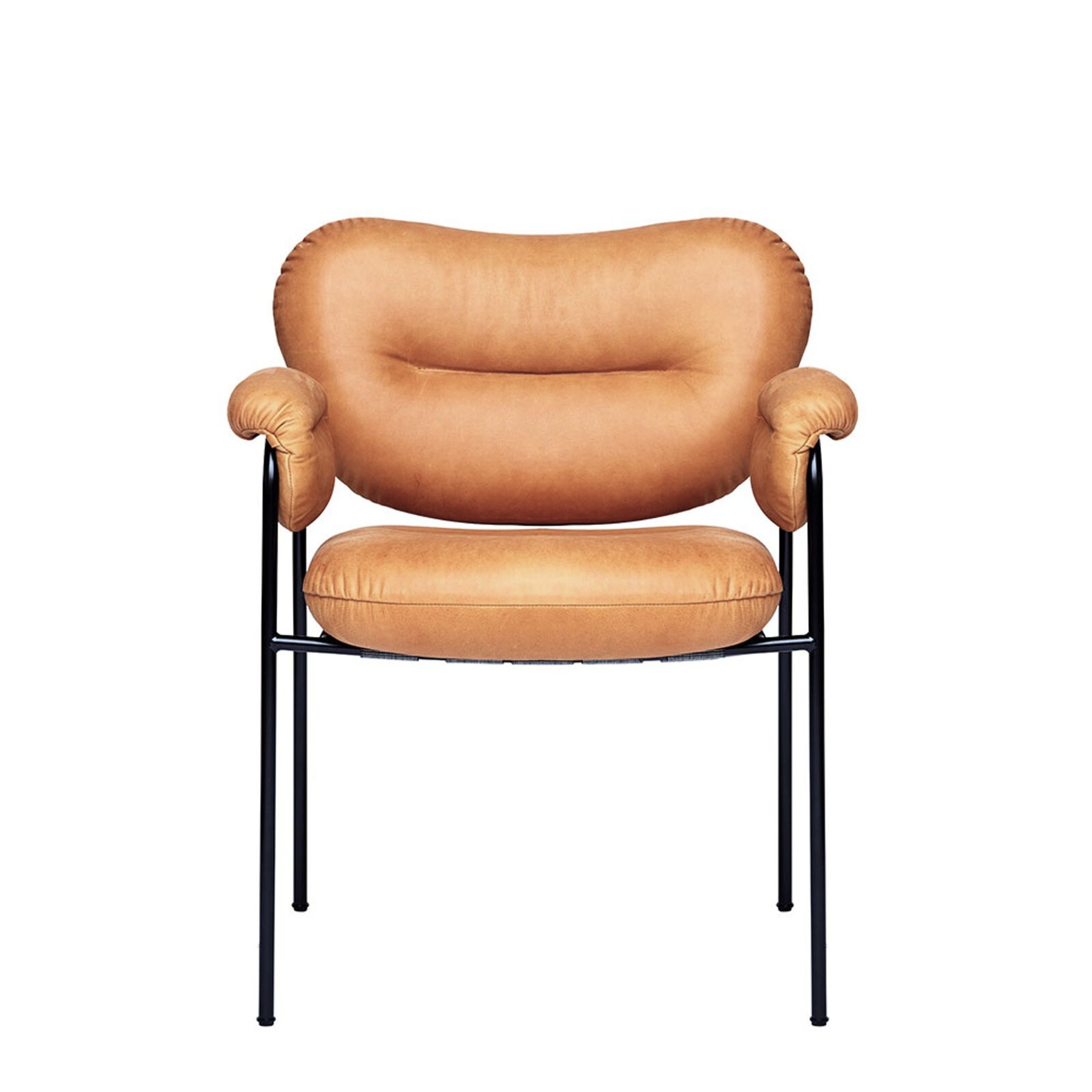 Fogia - Chaise à manger - Spisolini - Vintage Cognac