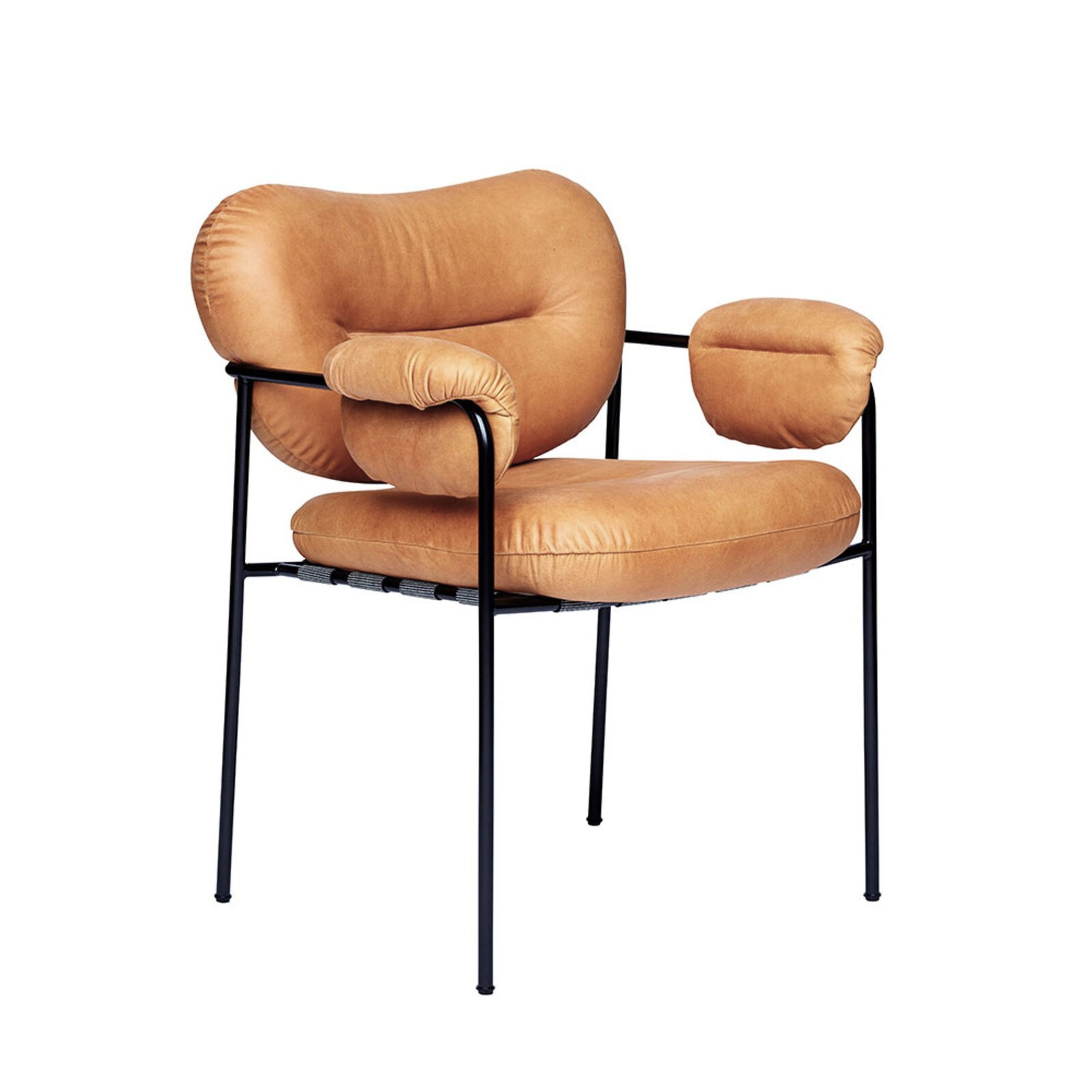 Fogia - Chaise à manger - Spisolini - Vintage Cognac