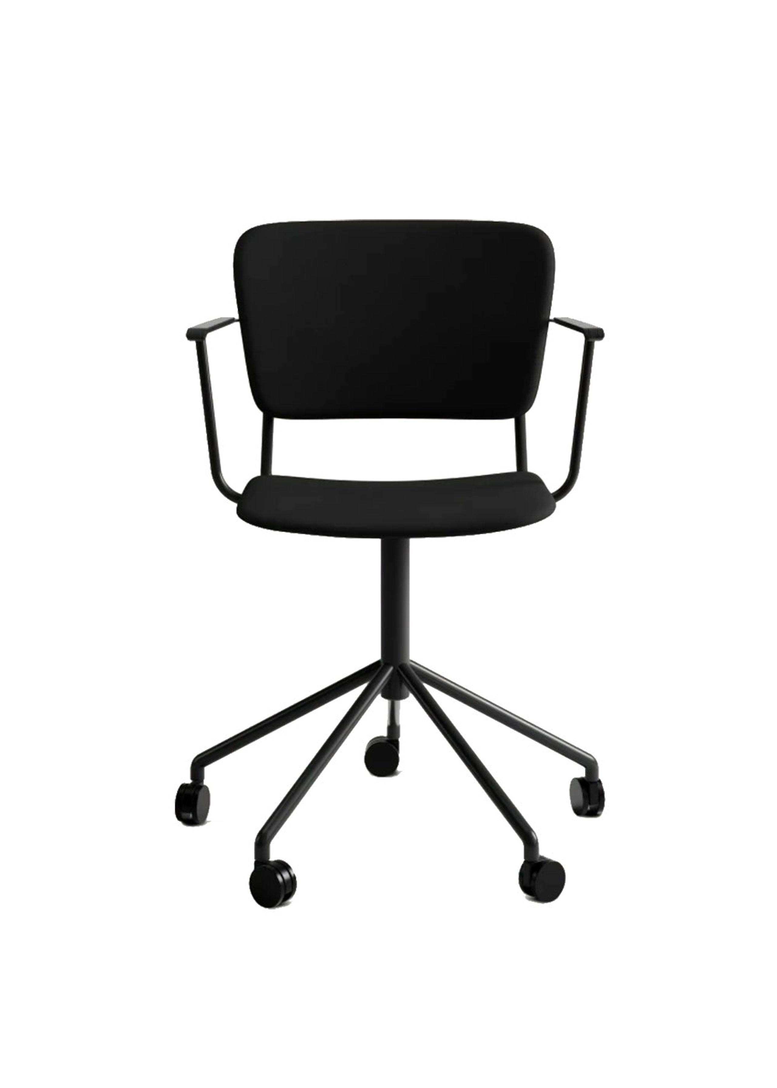 Fogia - Chair - Mono Armchair w. Swivel / Full Upholstery - Seat: Vidar 1880