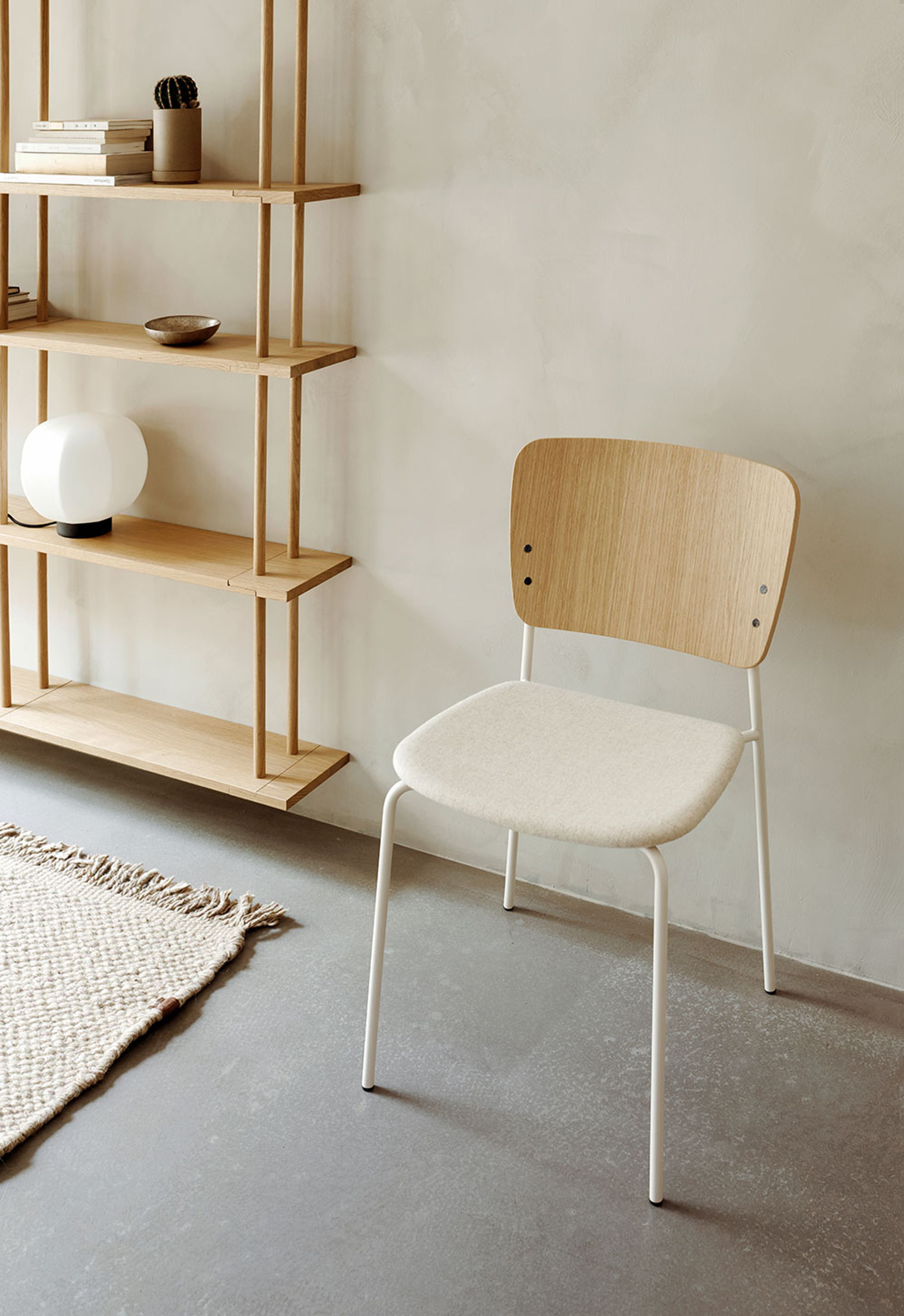 Fogia - Chaise - Mono Chair / Full Upholstery - Seat: Melange Nap 461