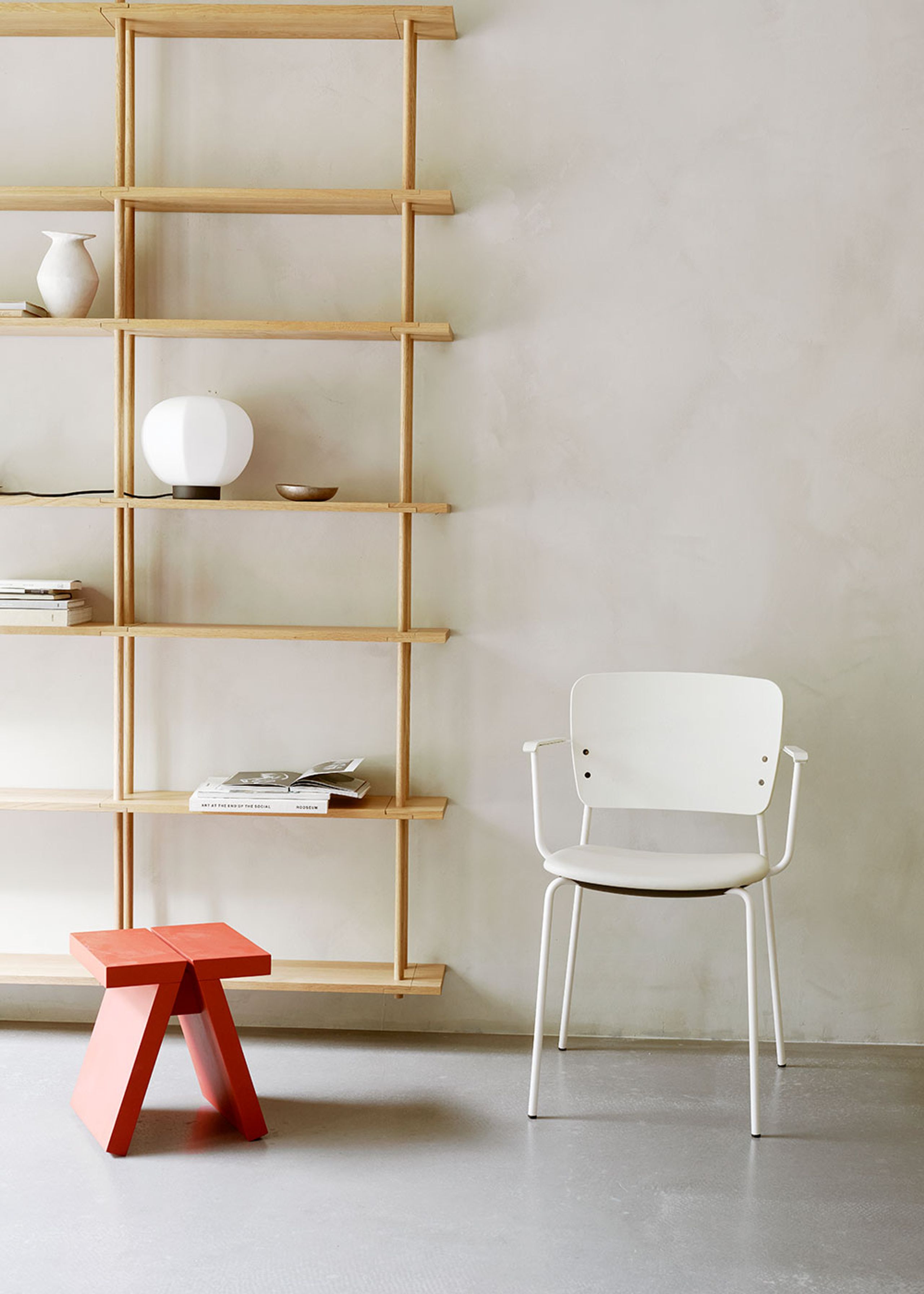 Fogia - Stol - Mono Chair - Seat: Black Stained Oak