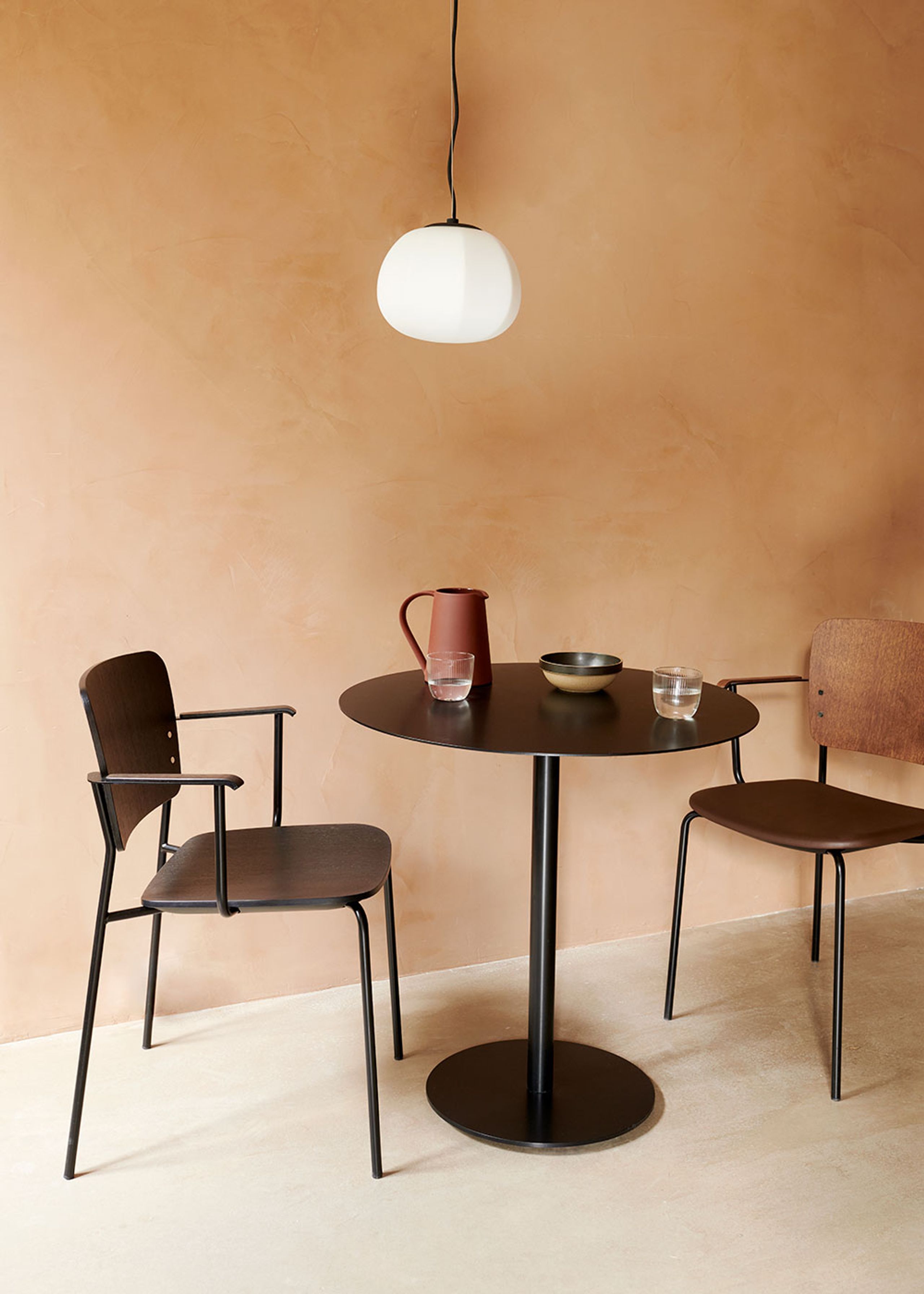 Fogia - Stol - Mono Chair - Seat: Black Stained Oak