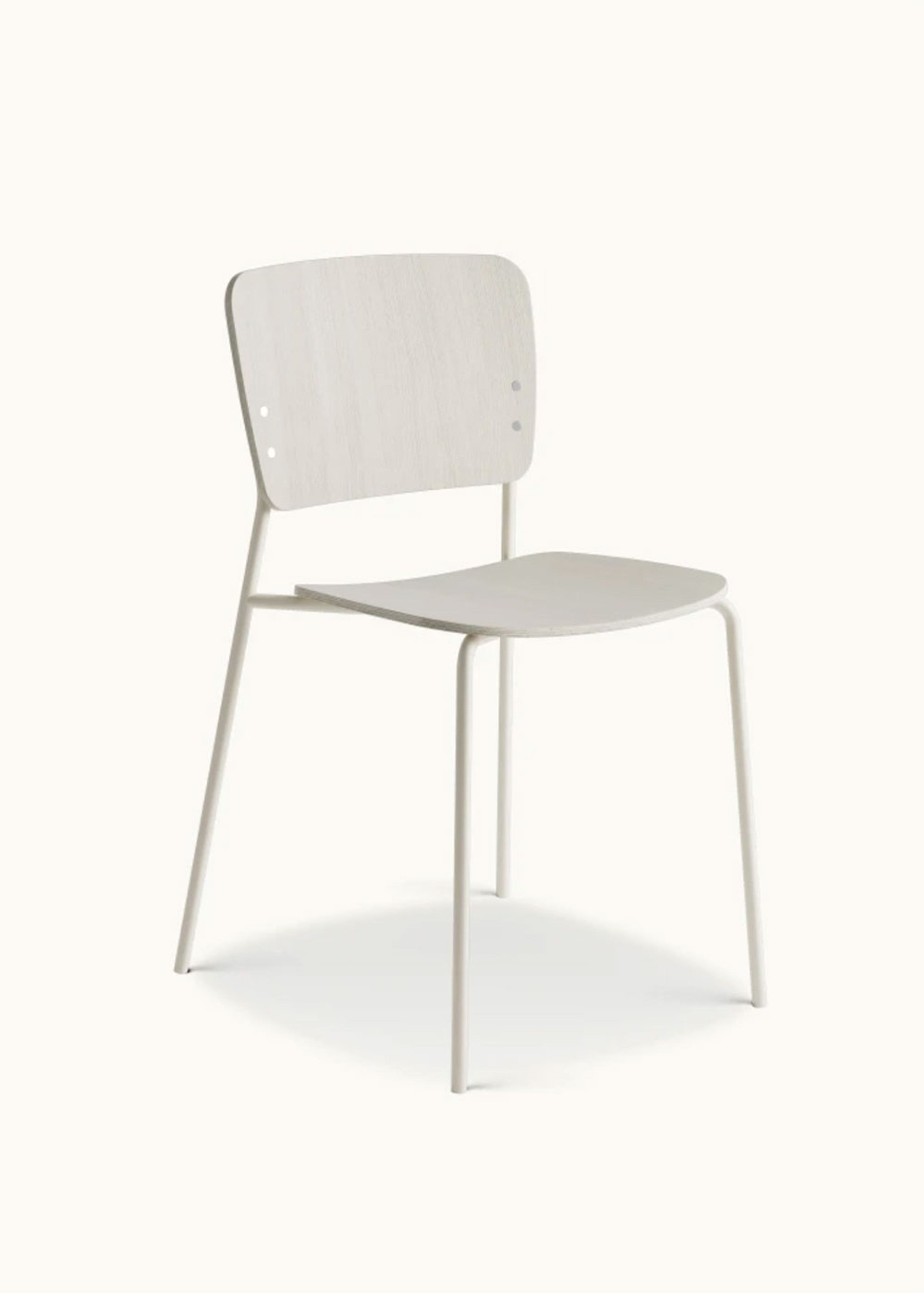 Fogia - Jídelní židle - Mono Chair - Seat: Pearl White Stained Oak