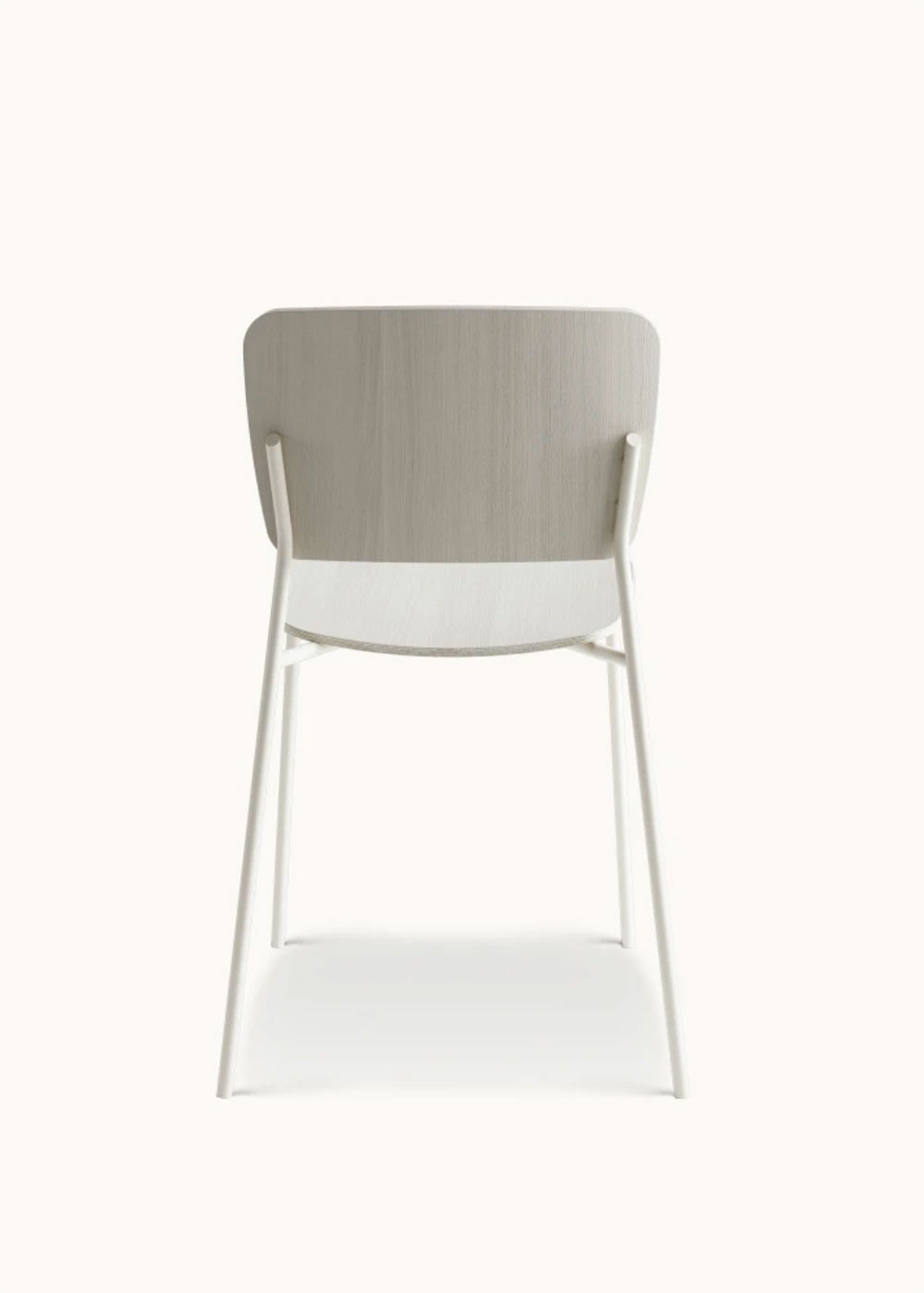 Fogia - Jídelní židle - Mono Chair - Seat: Pearl White Stained Oak