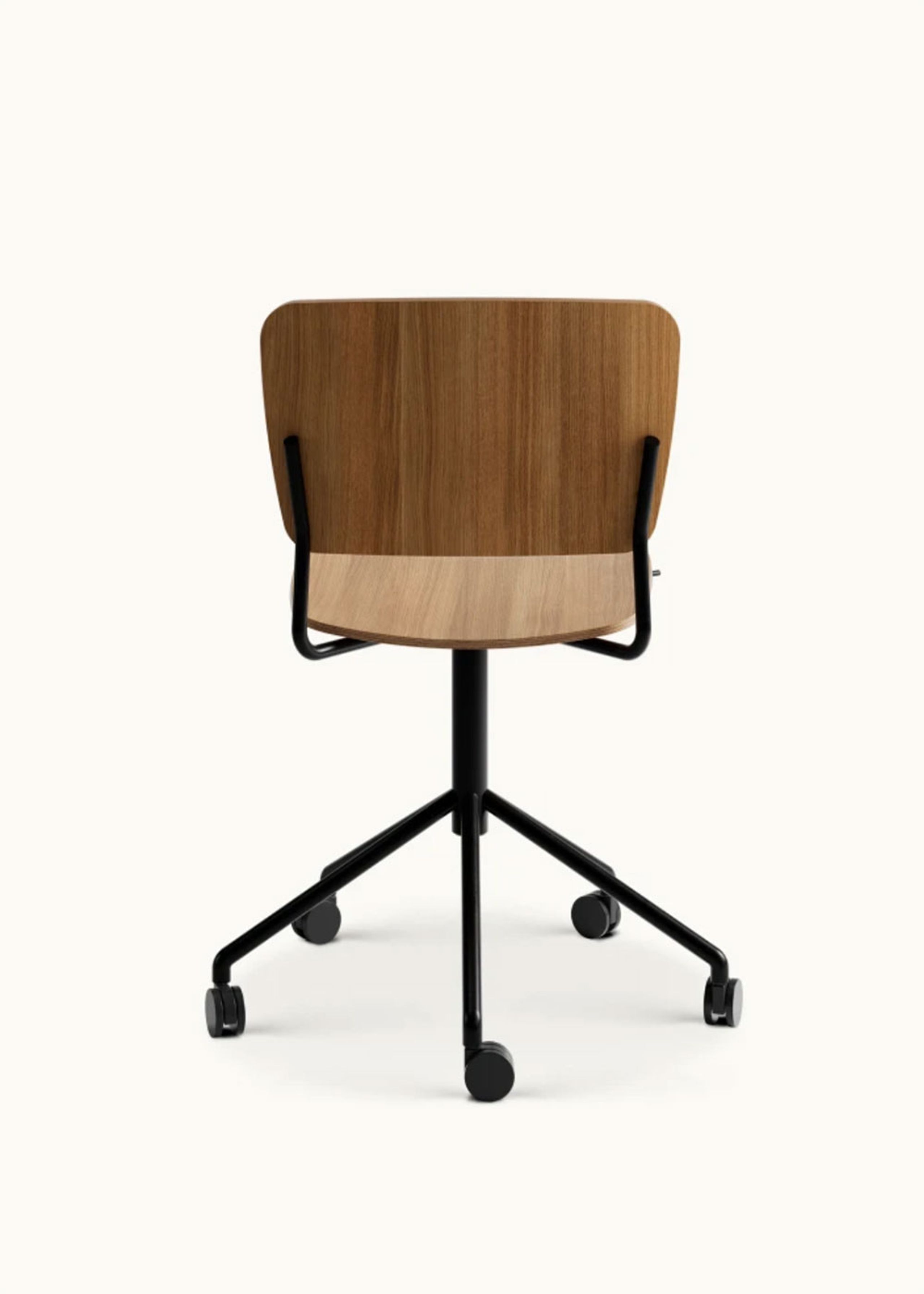 Fogia - Chair - Mono Chair w. Swivel - Seat: Lacquered Oak
