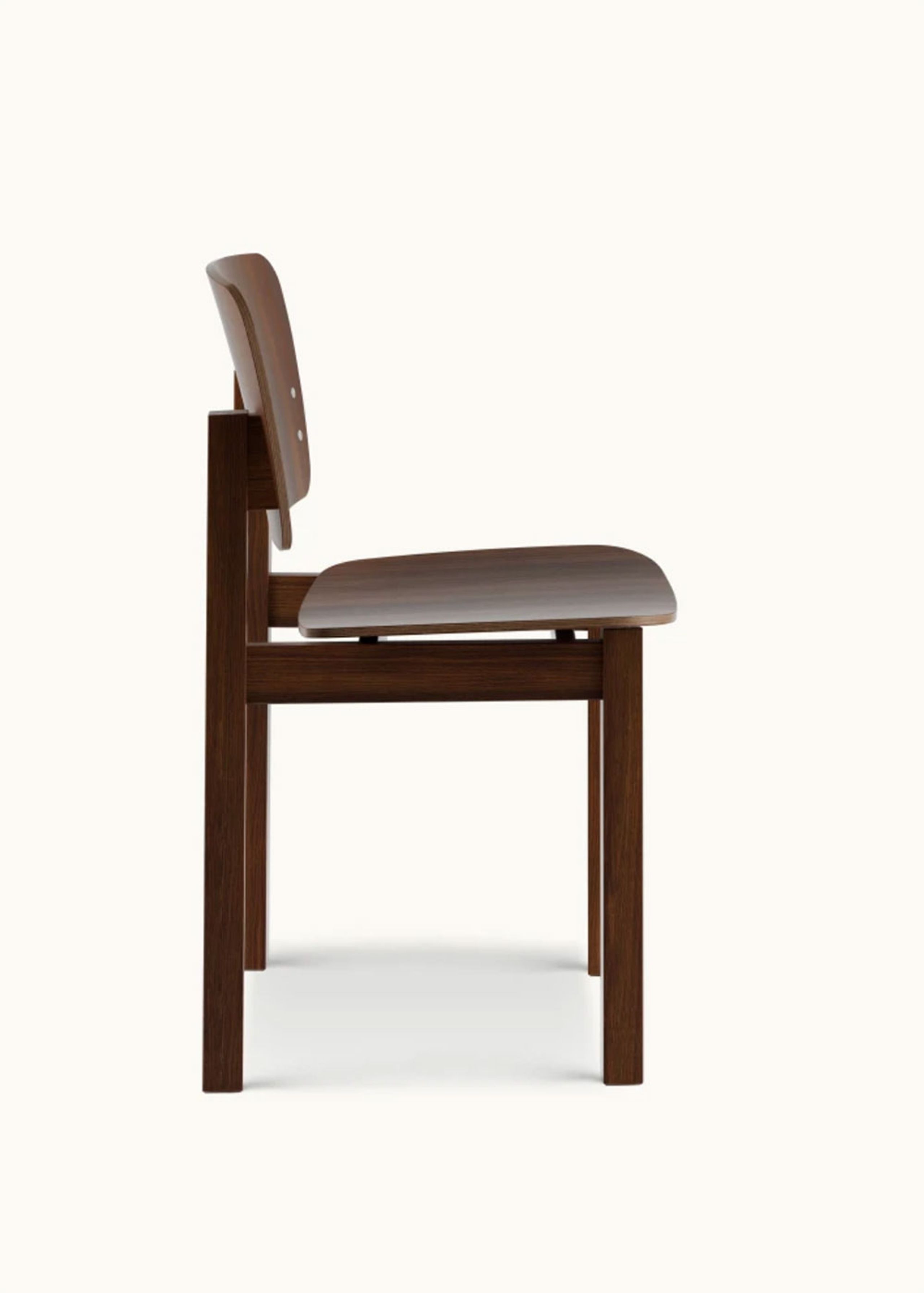 Fogia - Chaise - Mono Chair / Wood - Seat: Smoked Stained Oak