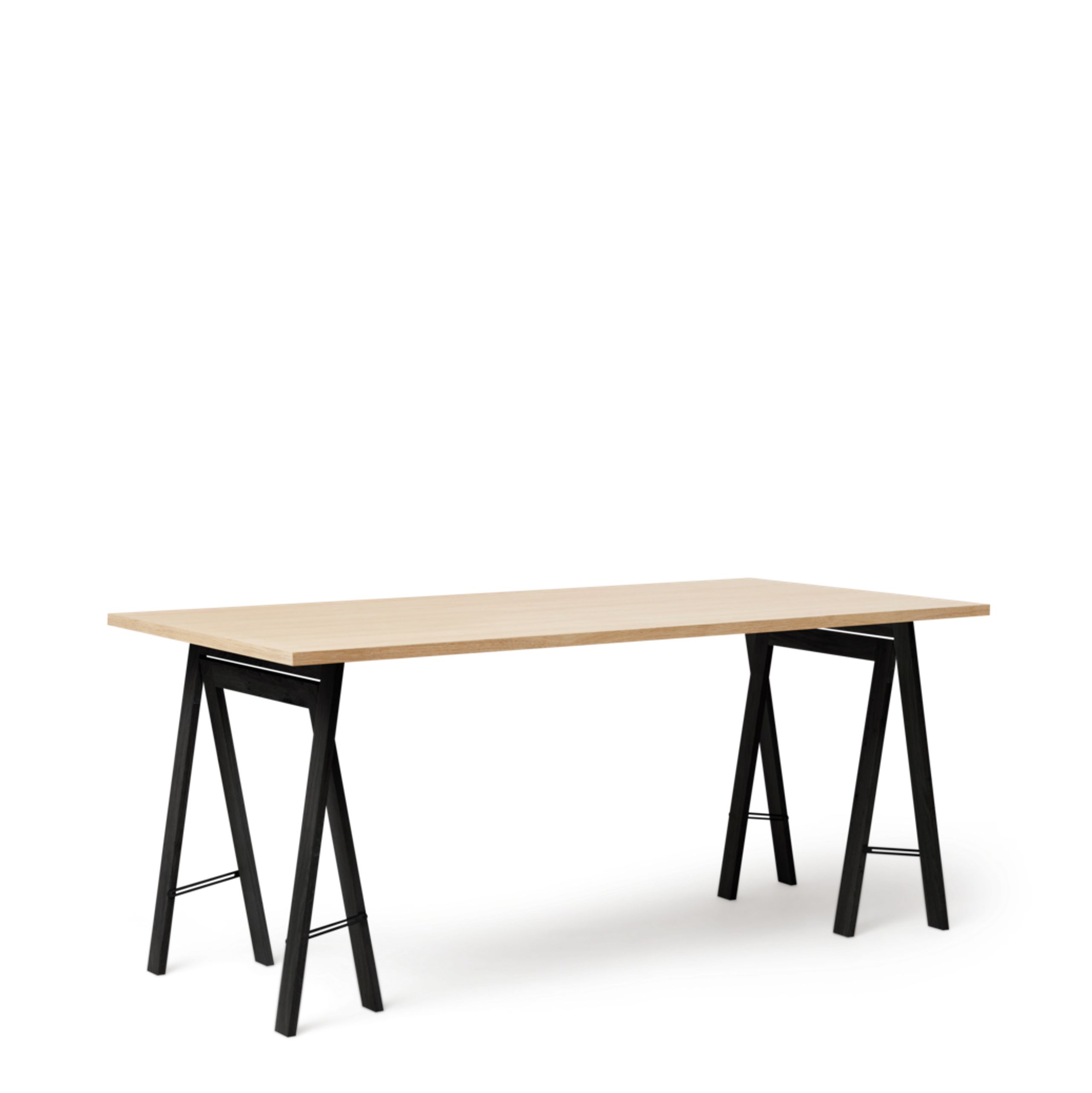 Form & Refine - Table - Linear Bordplade - White oiled oak - 165x88