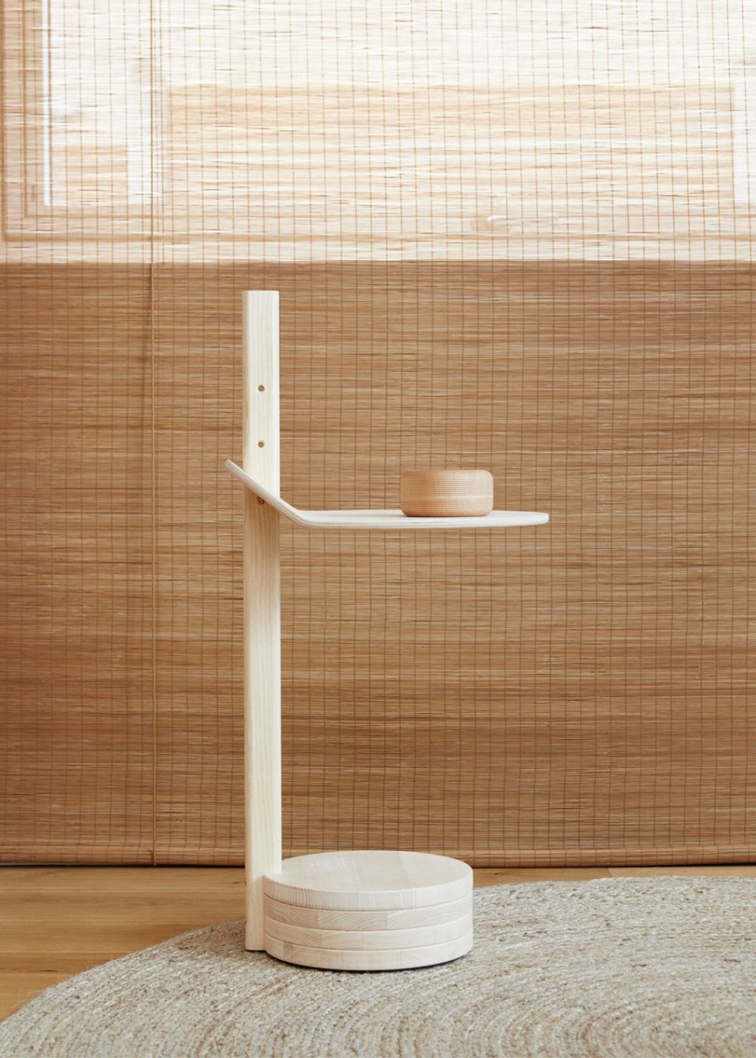 Form & Refine - Table - Stilk Side Table - White oiled oak