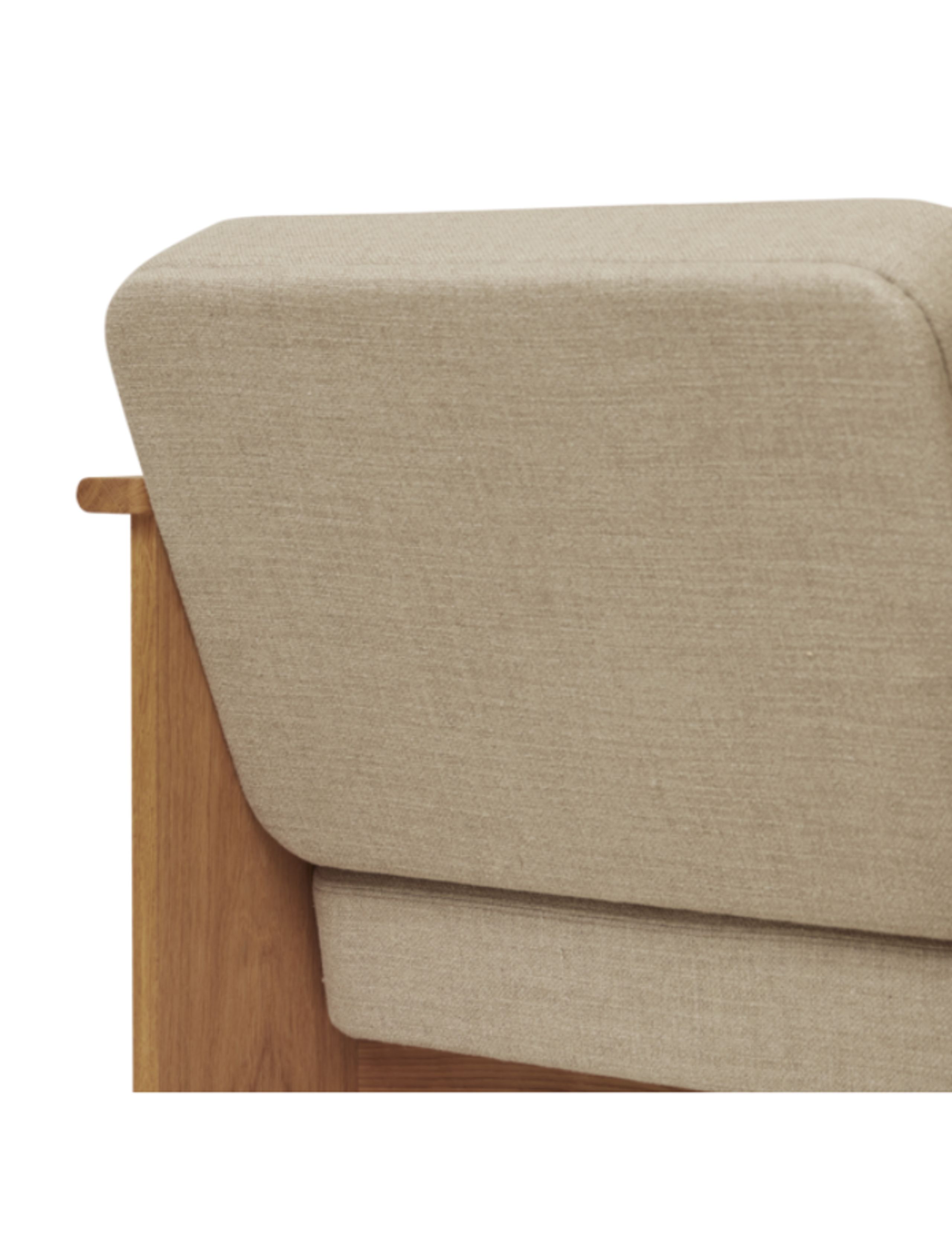 Form & Refine - Lounge chair - Block Lounge Chair - Oiled Oak