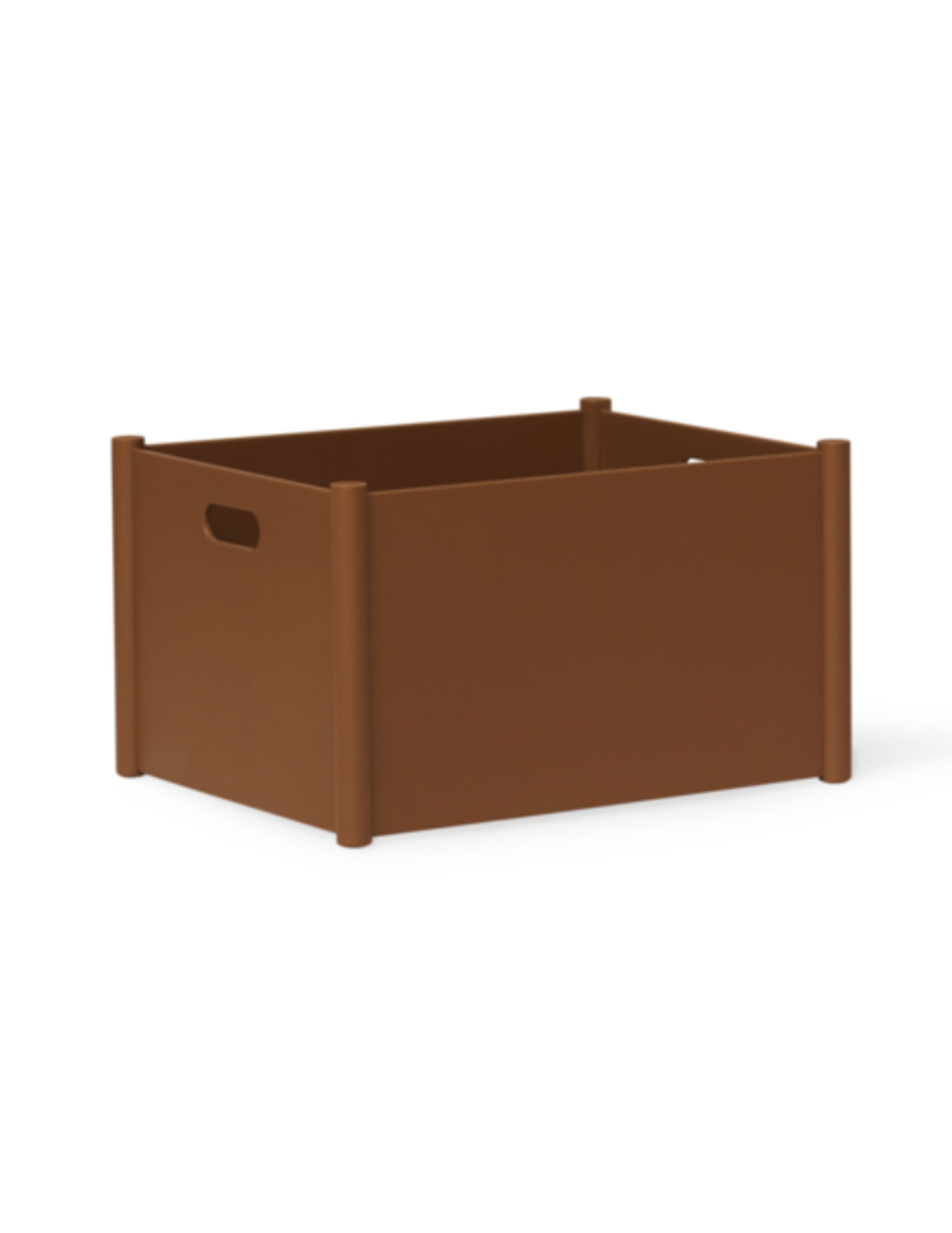 Form & Refine - Storage boxes - Pillar Storage Box - Clay Brown - Large