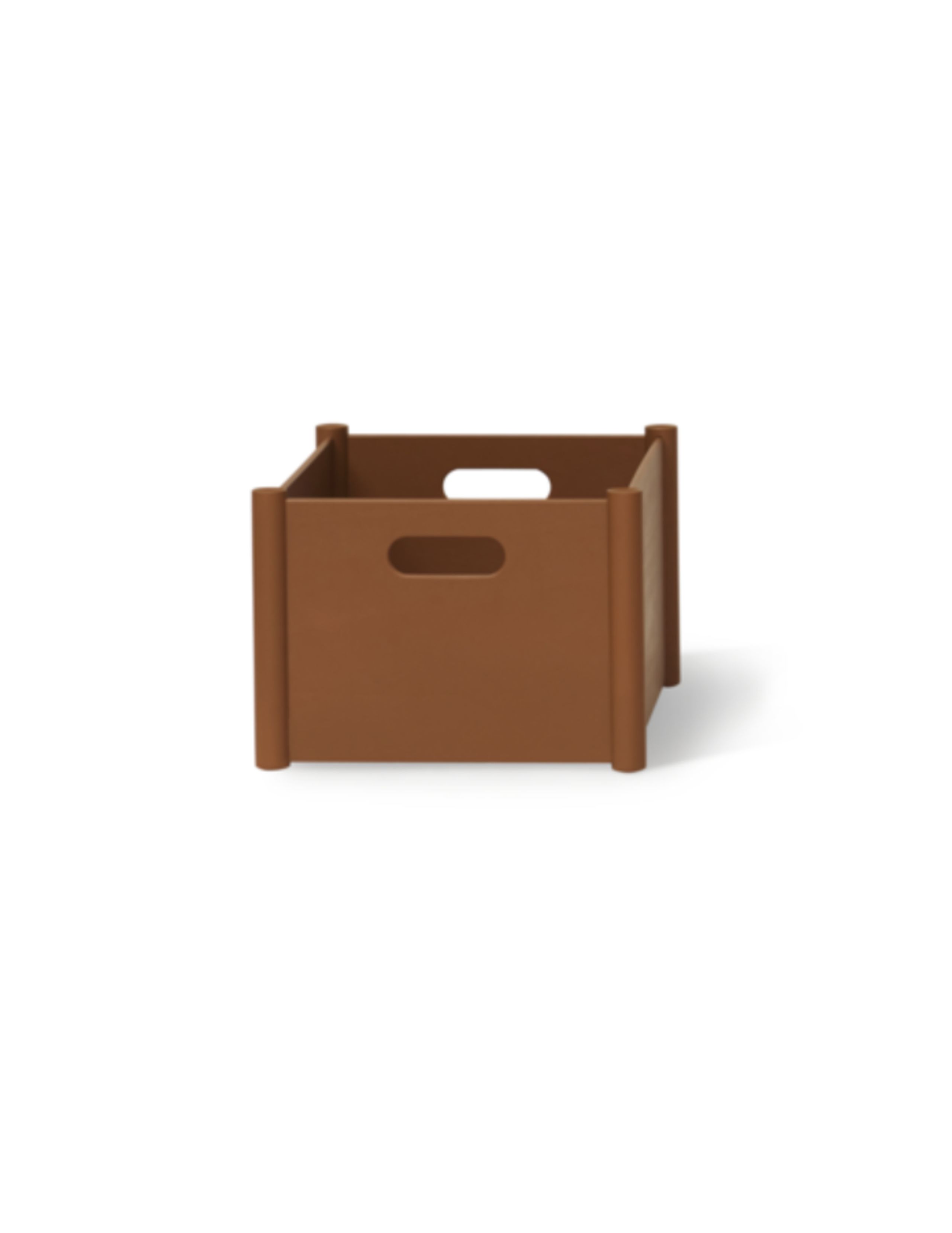 Form & Refine - Úložné boxy - Pillar Storage Box - Clay Brown - Medium