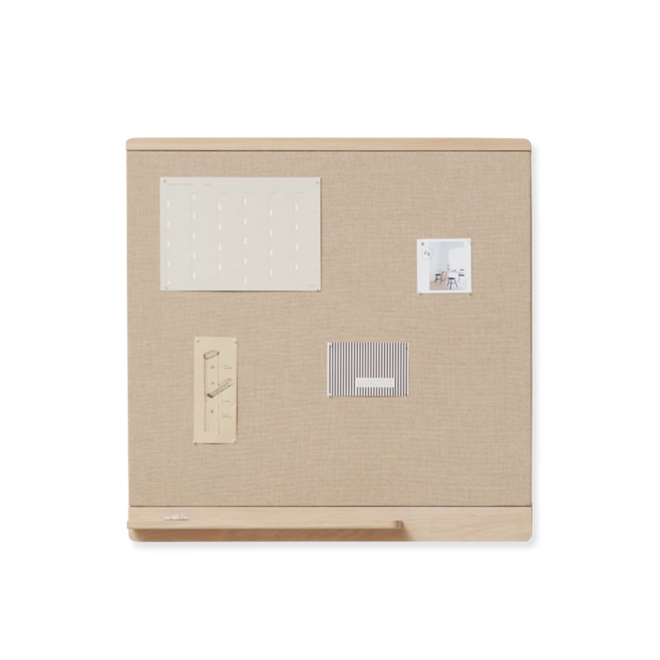 Form & Refine - Bulletin Board - Forme & Refine - Rim Pinboard - White Oak