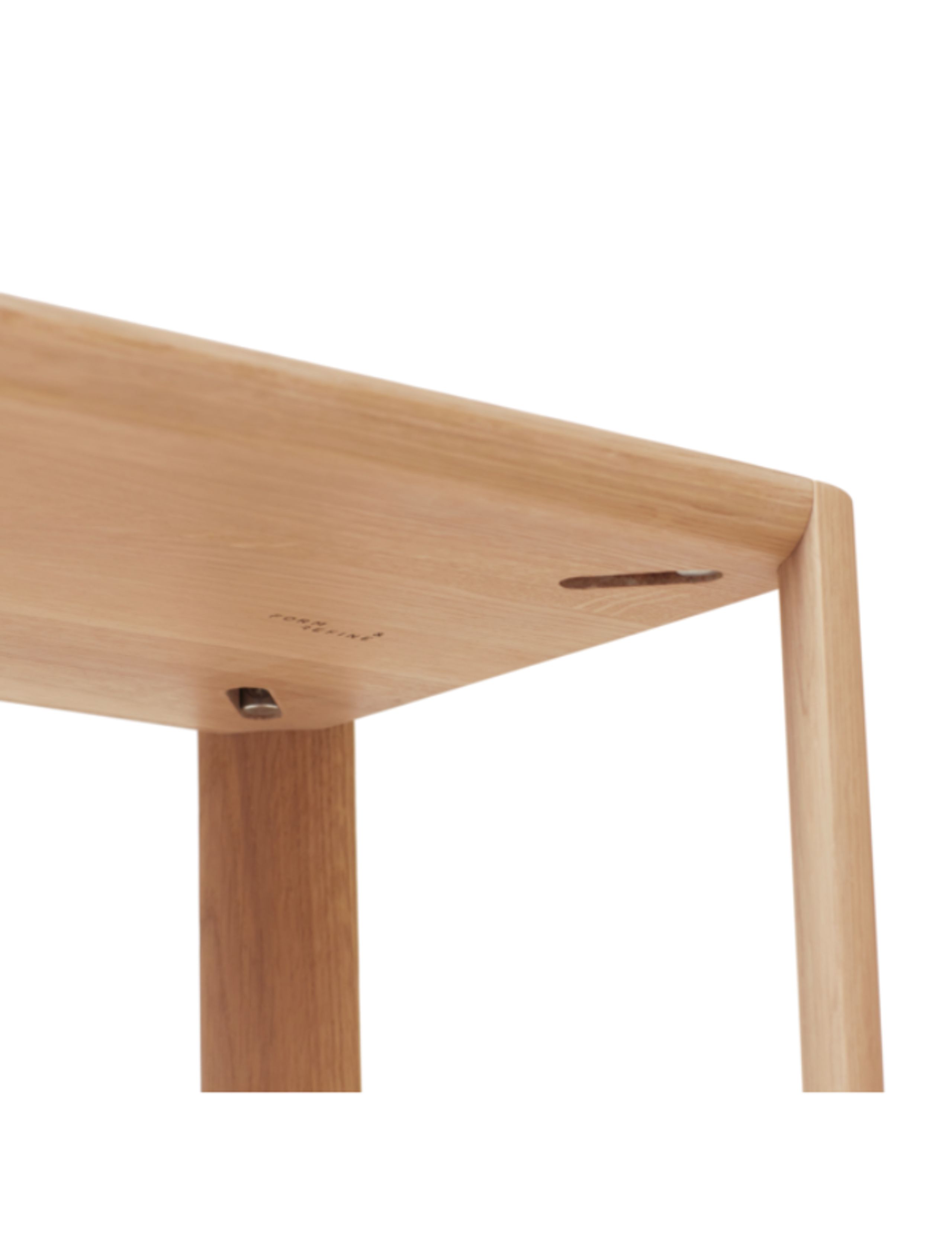 Form & Refine - Reol - Leaf Reol 1x3 - White Oiled Oak