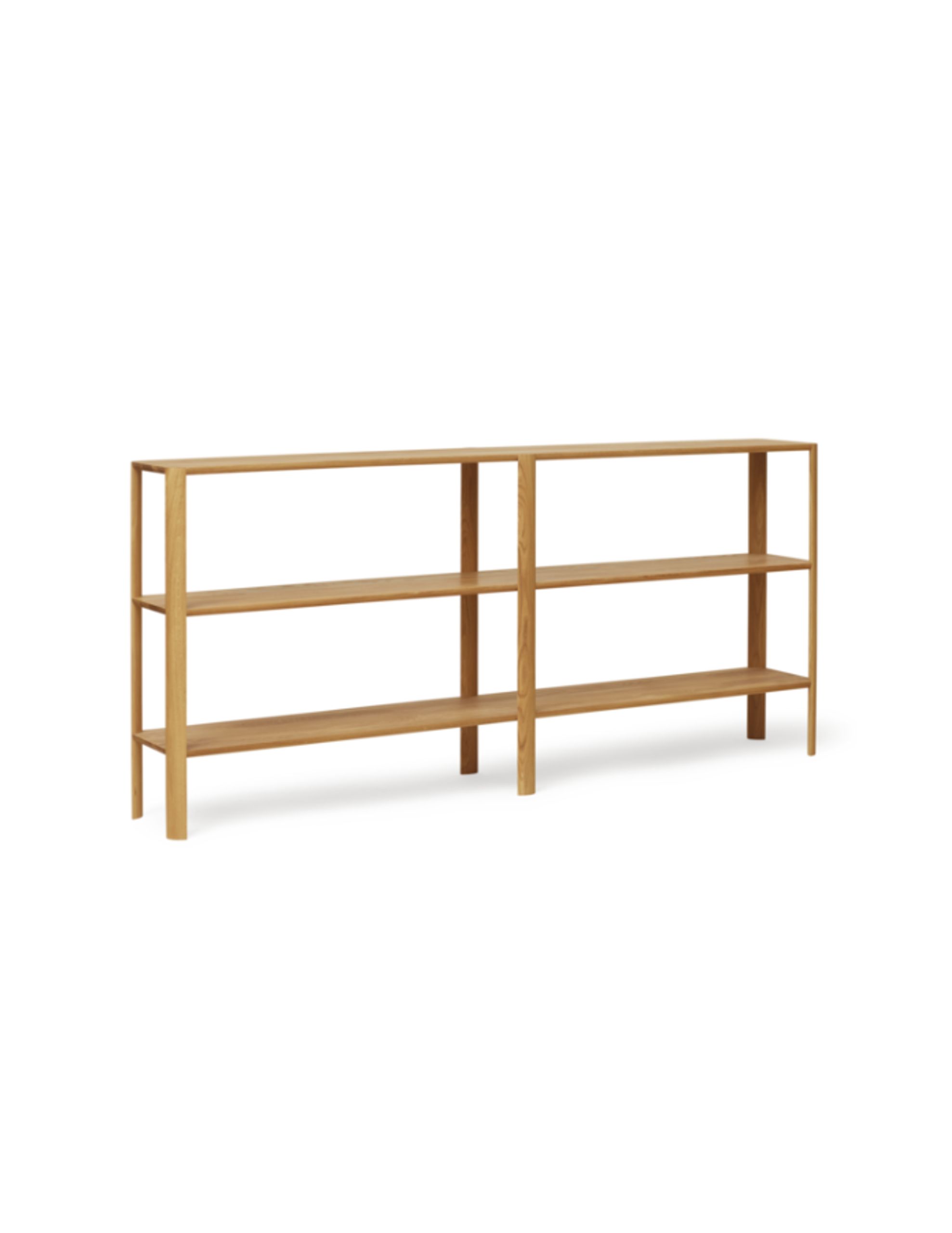 Form & Refine - Display - Leaf Shelf 2x3 - Oiled Oak