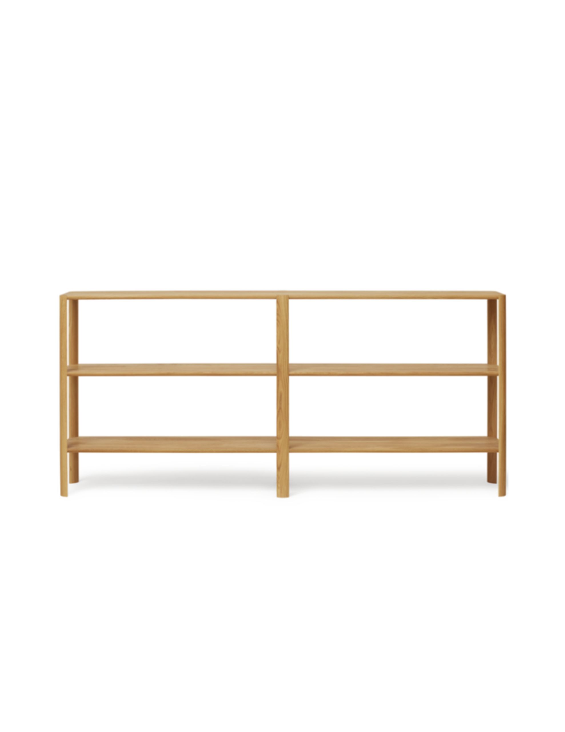 Form & Refine - Display - Leaf Shelf 2x3 - Oiled Oak