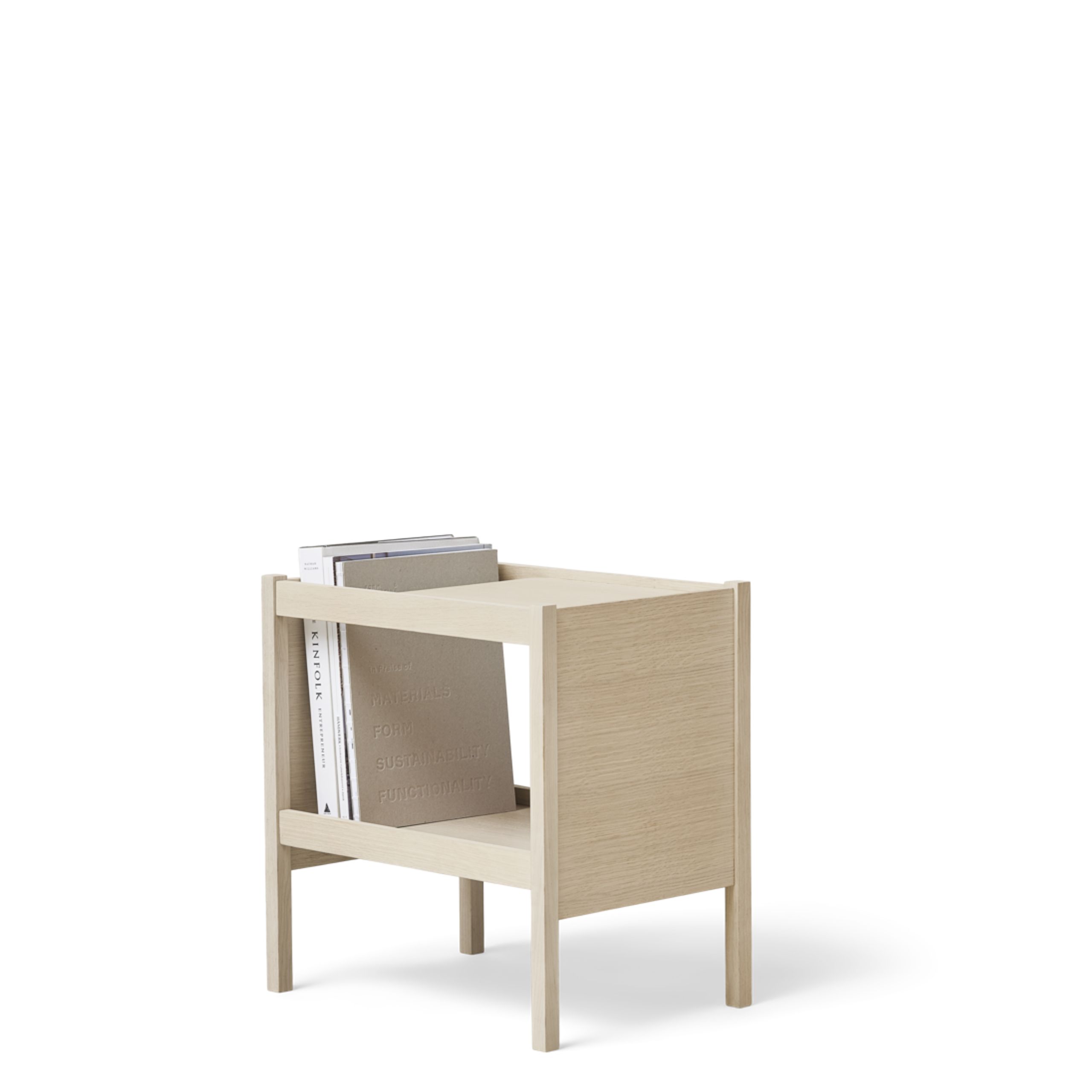 Form & Refine - Table d'appoint - Journal Side Table - Hvid Olie