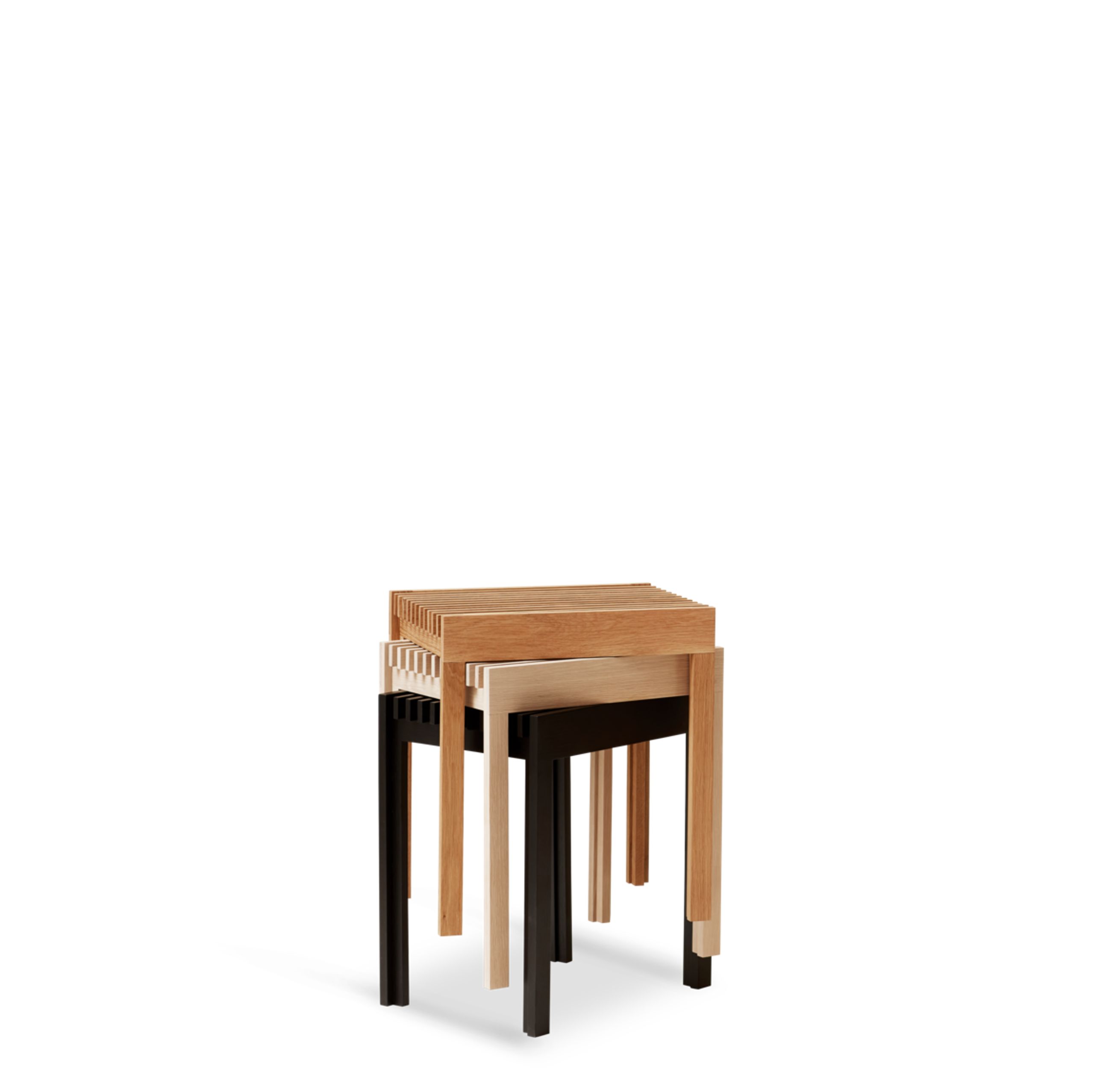Form & Refine - Stool - Form & Refine - Lightweight Stool - Oiled Oak