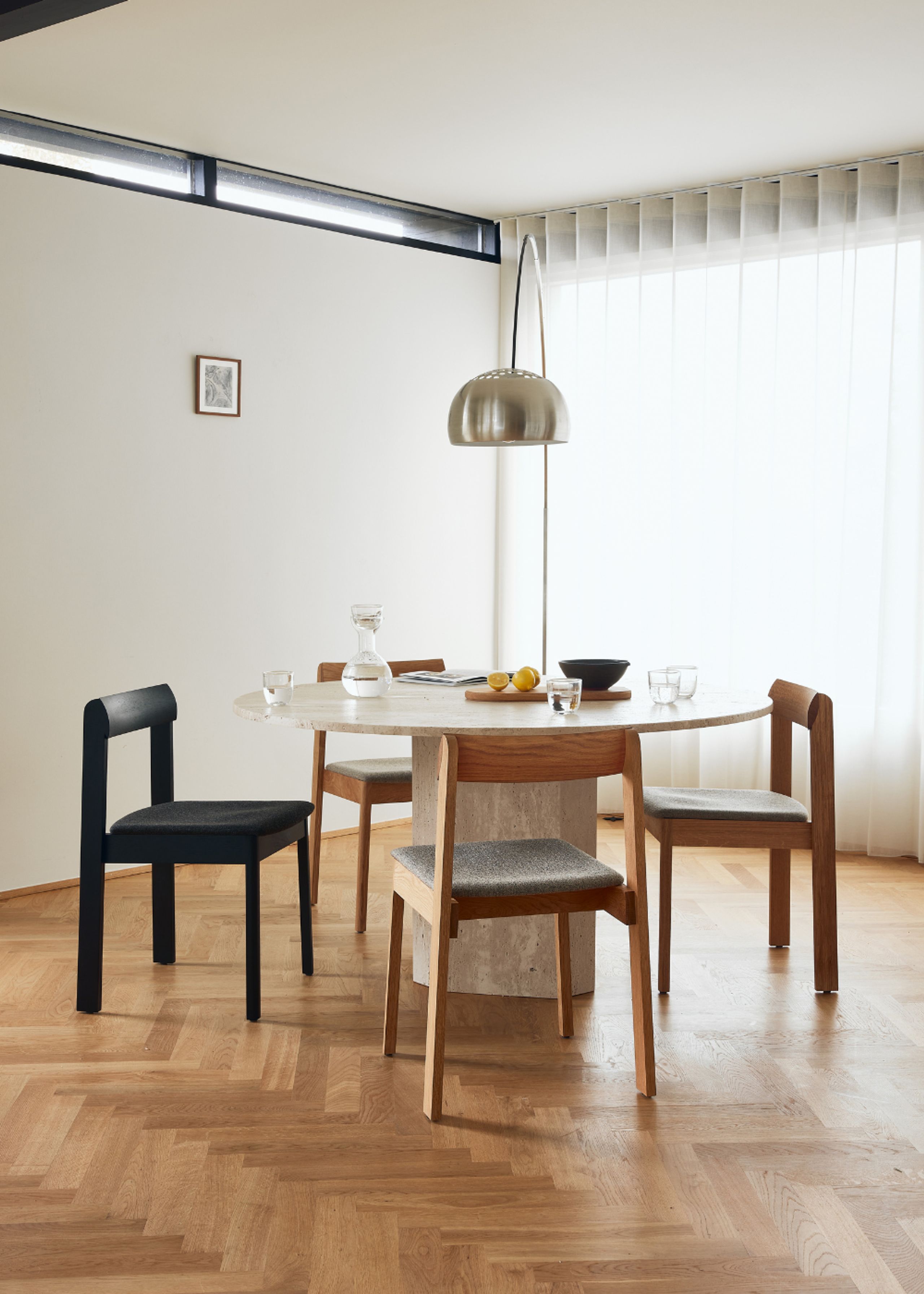 Form & Refine - Jedálenská stolička - Blueprint Chair Hallingdal - Oak