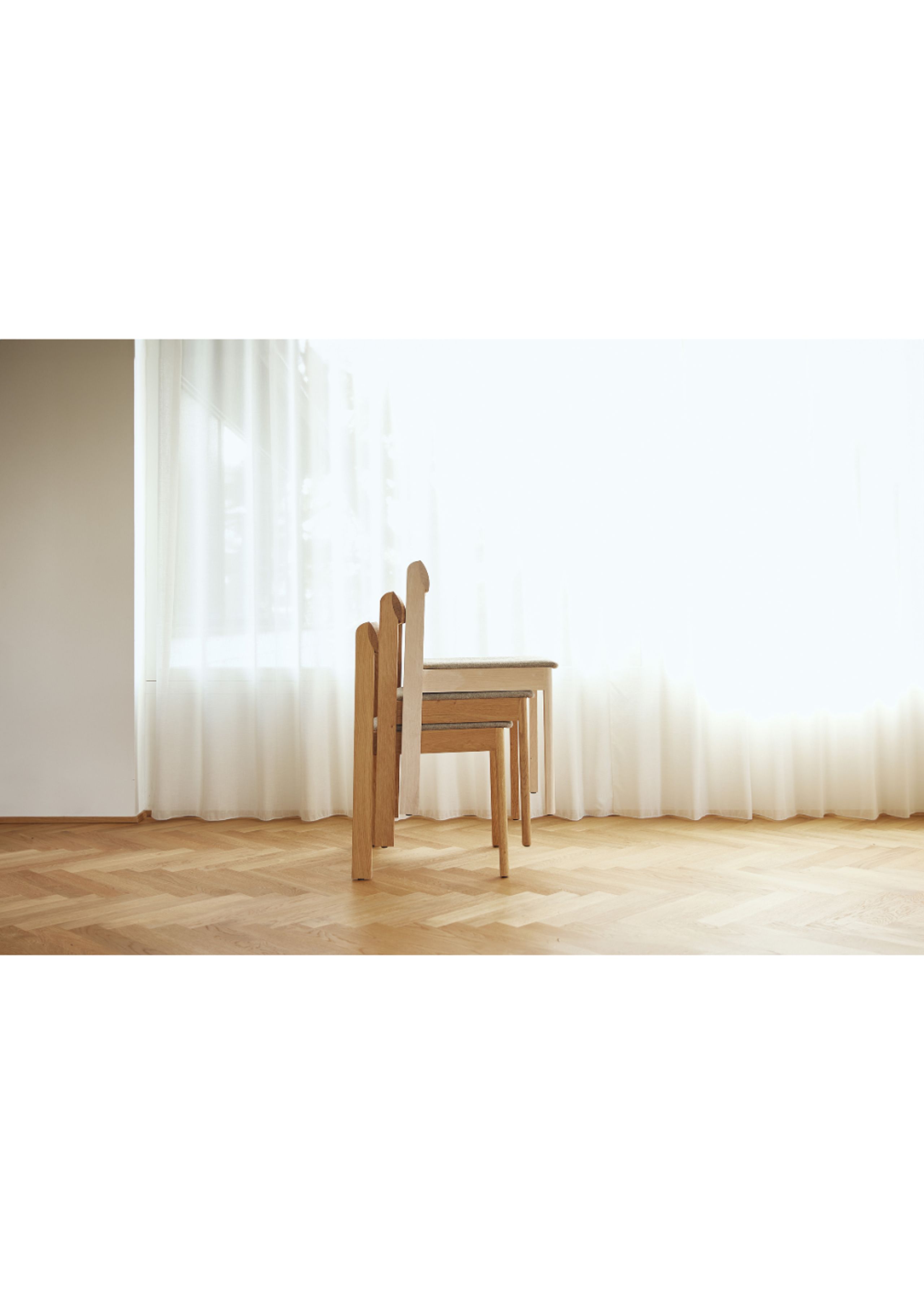 Form & Refine - Dining chair - Blueprint Chair Hallingdal - White oak