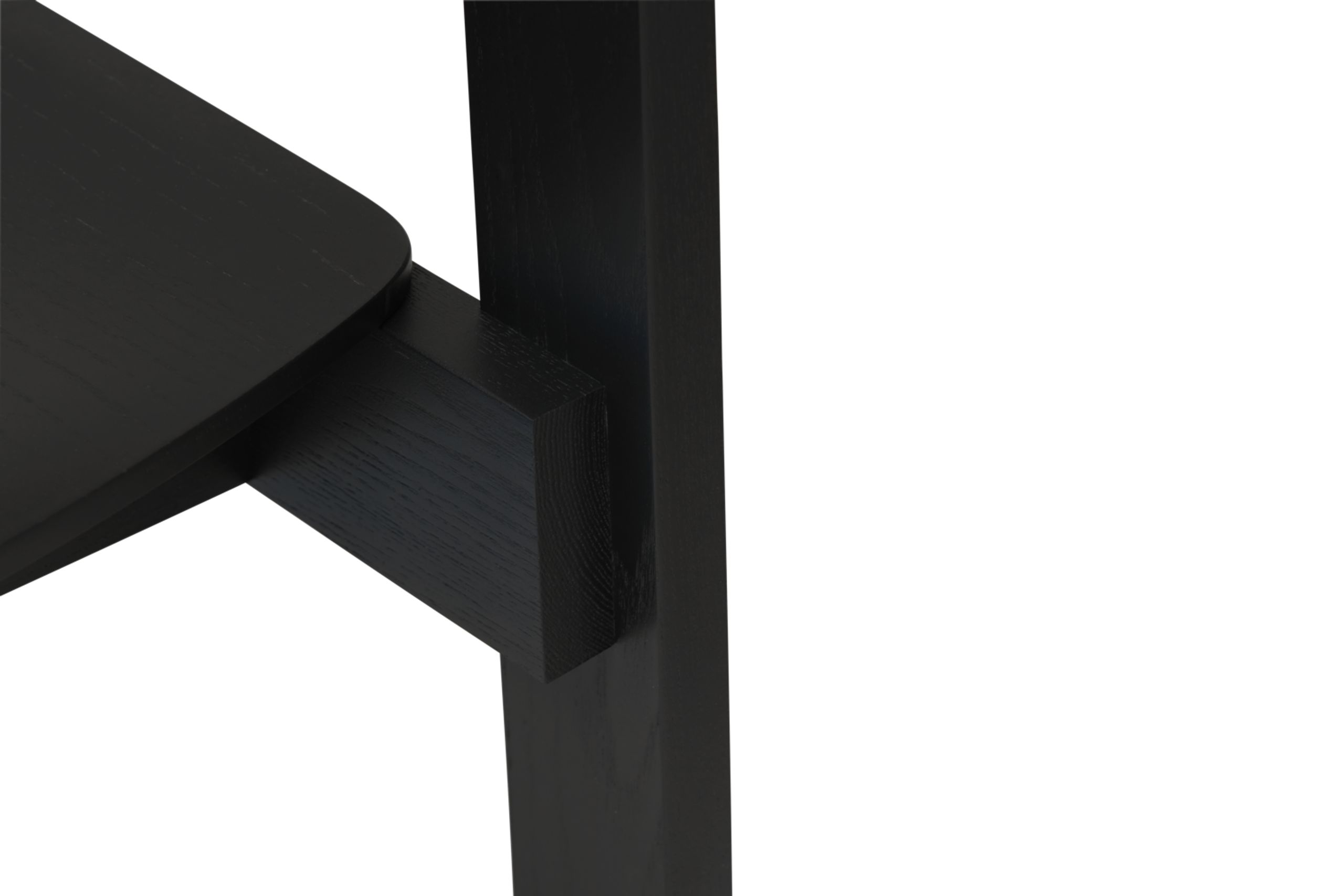 Form & Refine - Chaise - Blueprint stol - Black Stained Oak