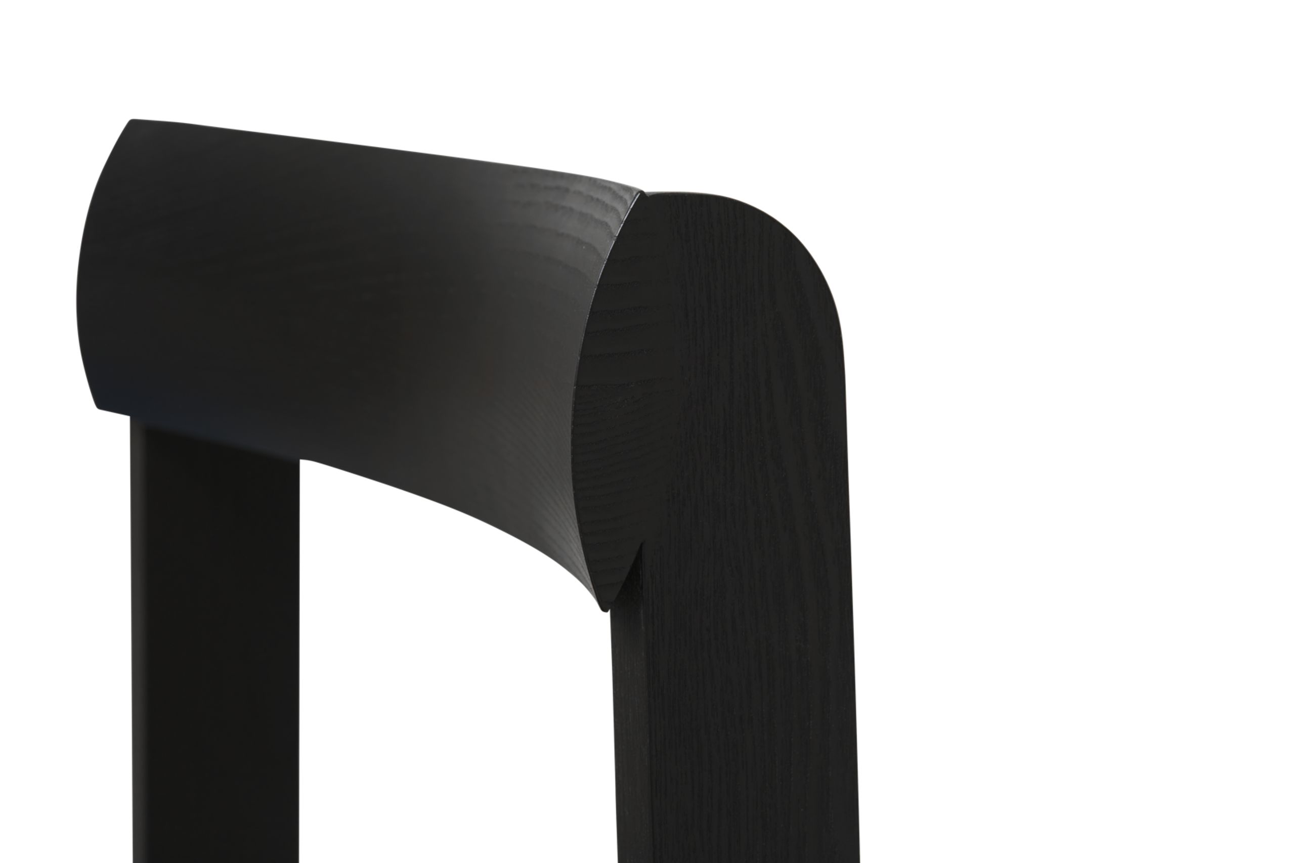 Form & Refine - Chaise - Blueprint stol - Black Stained Oak