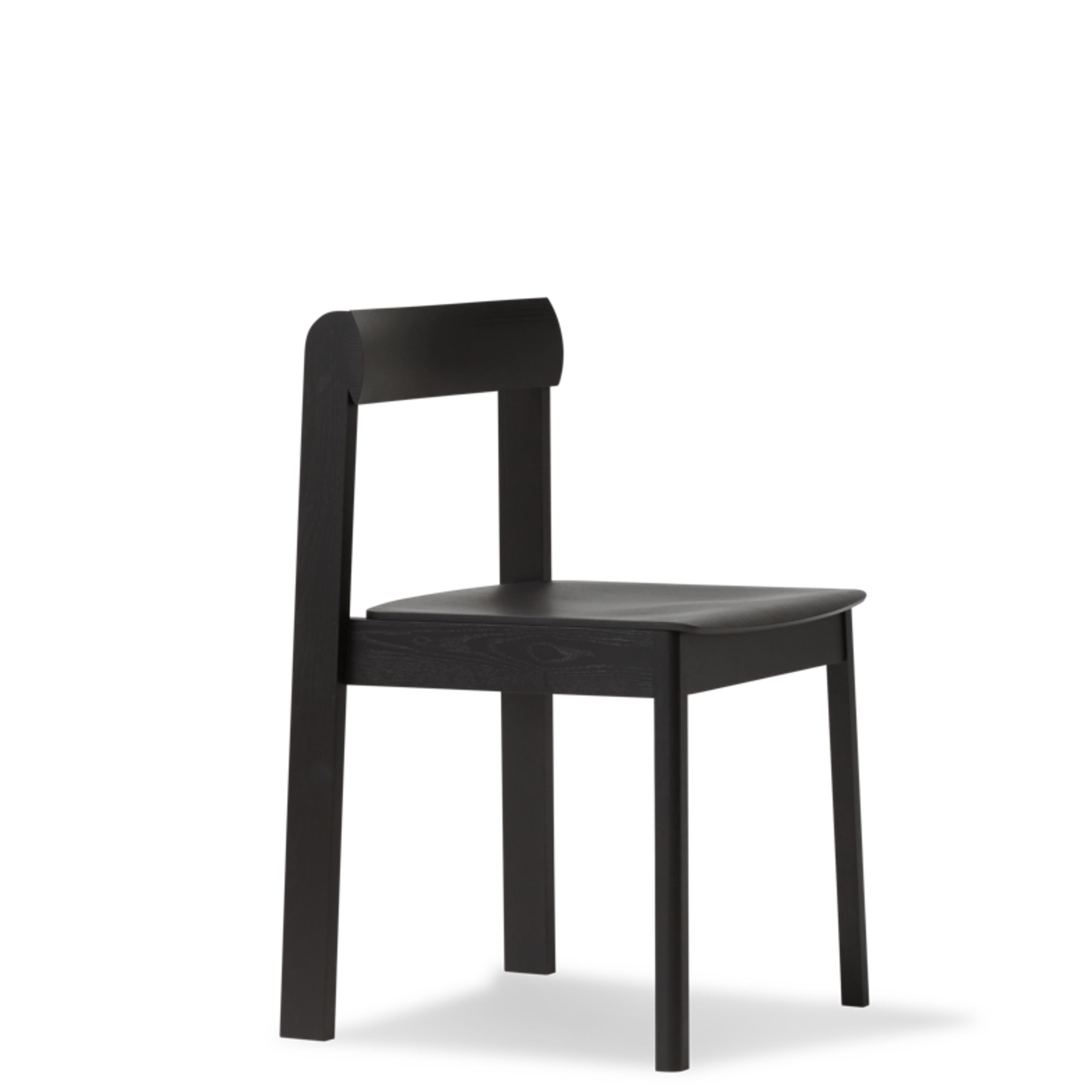 Form & Refine - Chaise - Blueprint stol - Black Stained Oak