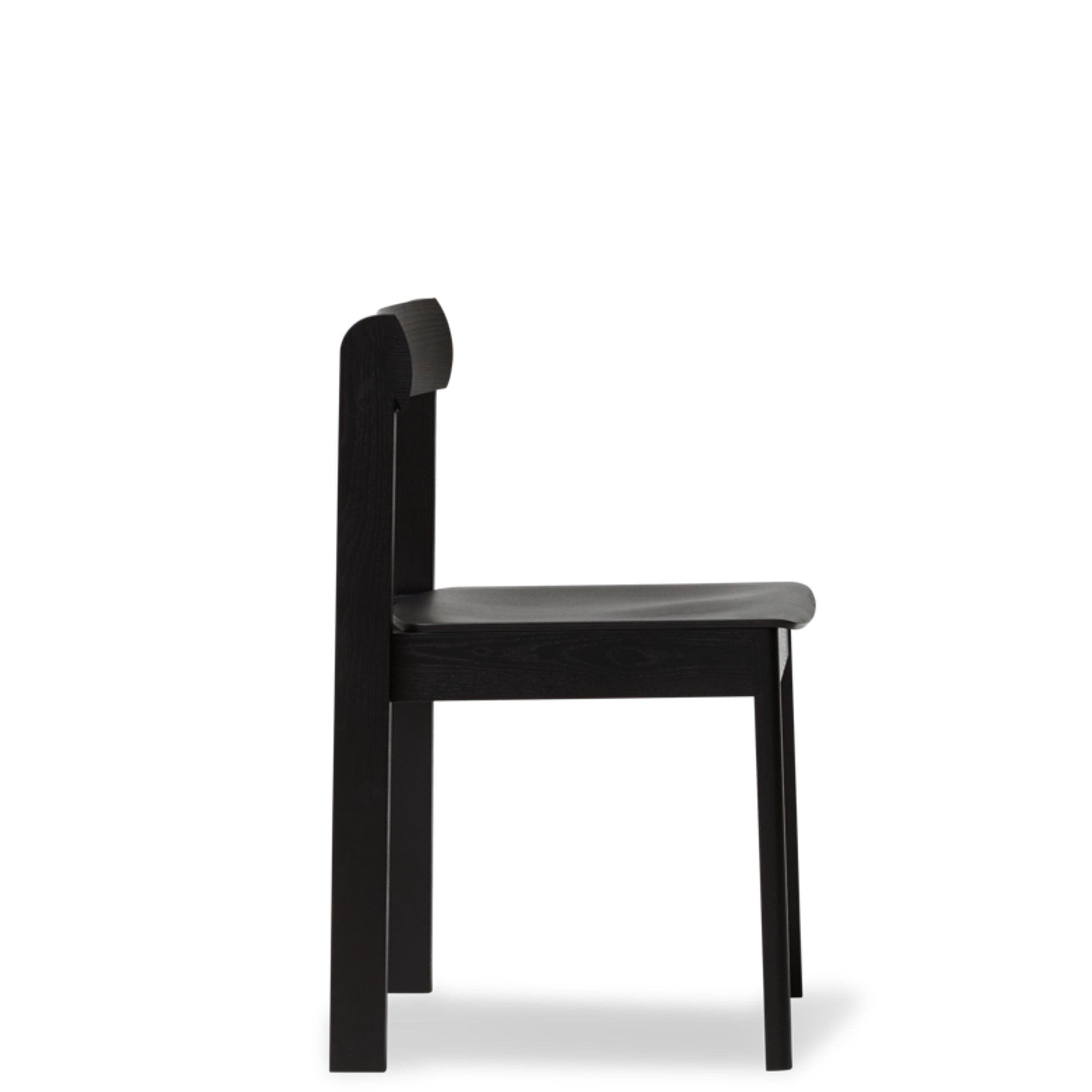 Form & Refine - Chaise - Blueprint stol - Black Stained Oak