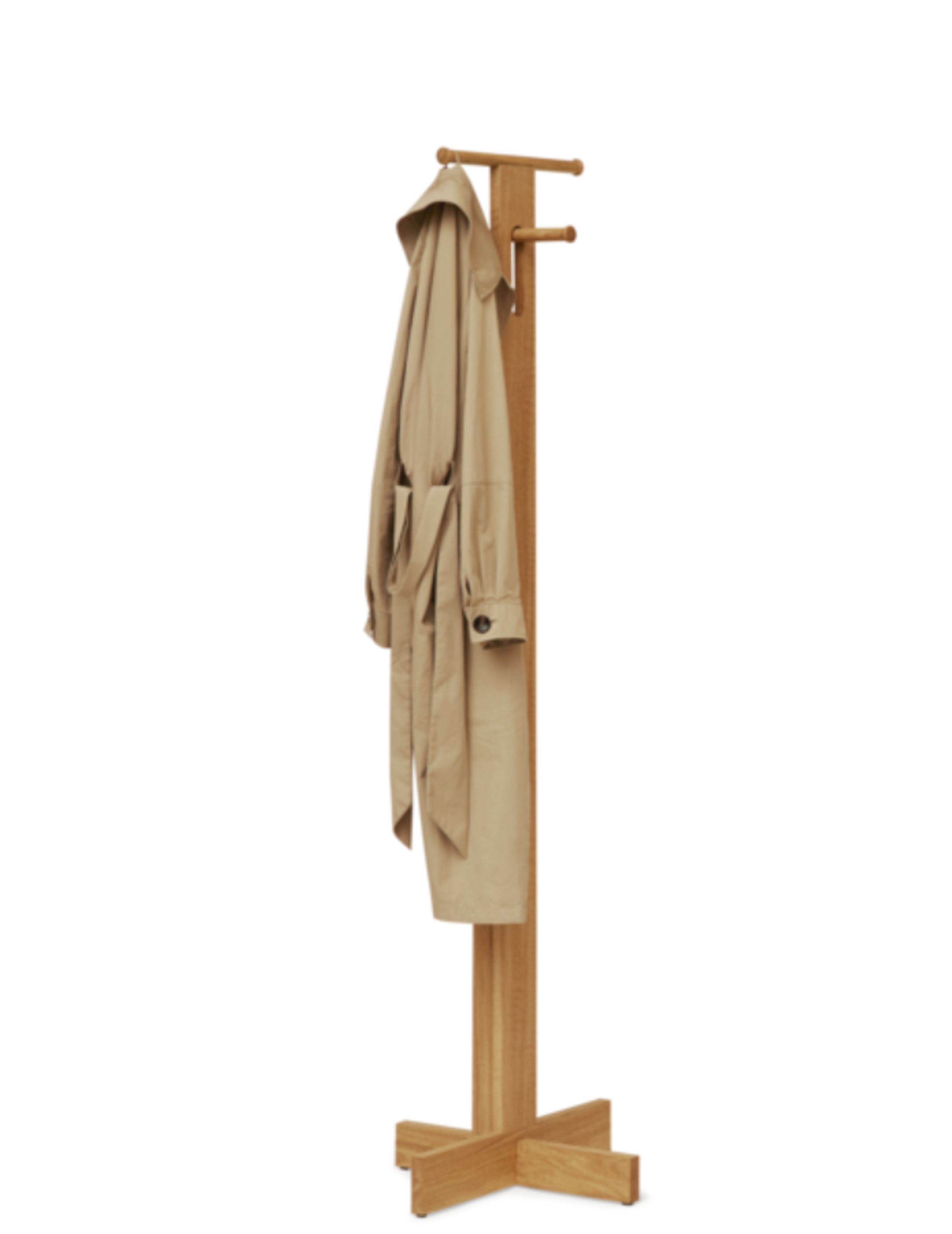 Form & Refine - Porte-manteaux - Foyer Coat Stand - Oiled Oak