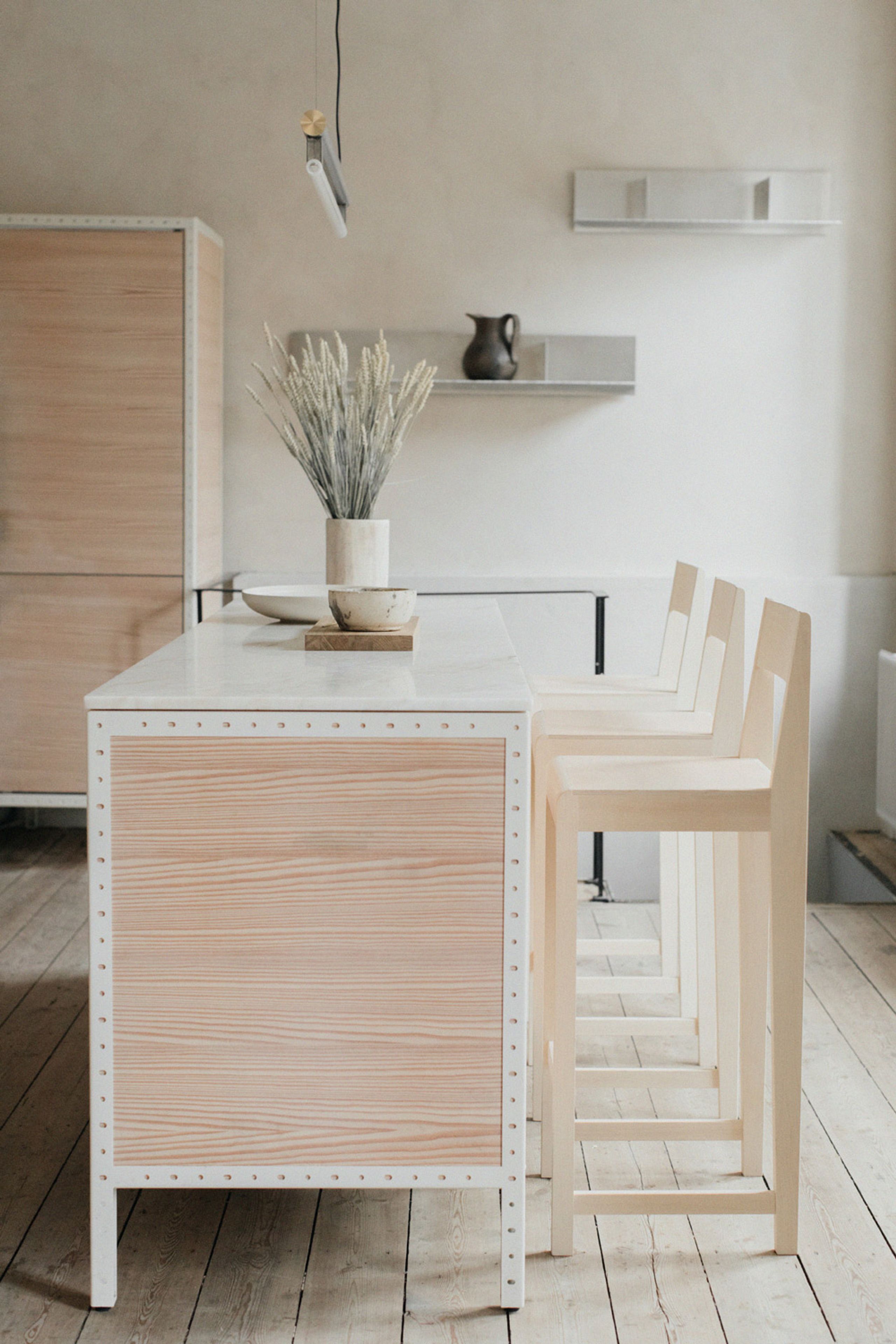 FRAMA - Tabouret de bar - Bar chair 01 - High - Natural Oak