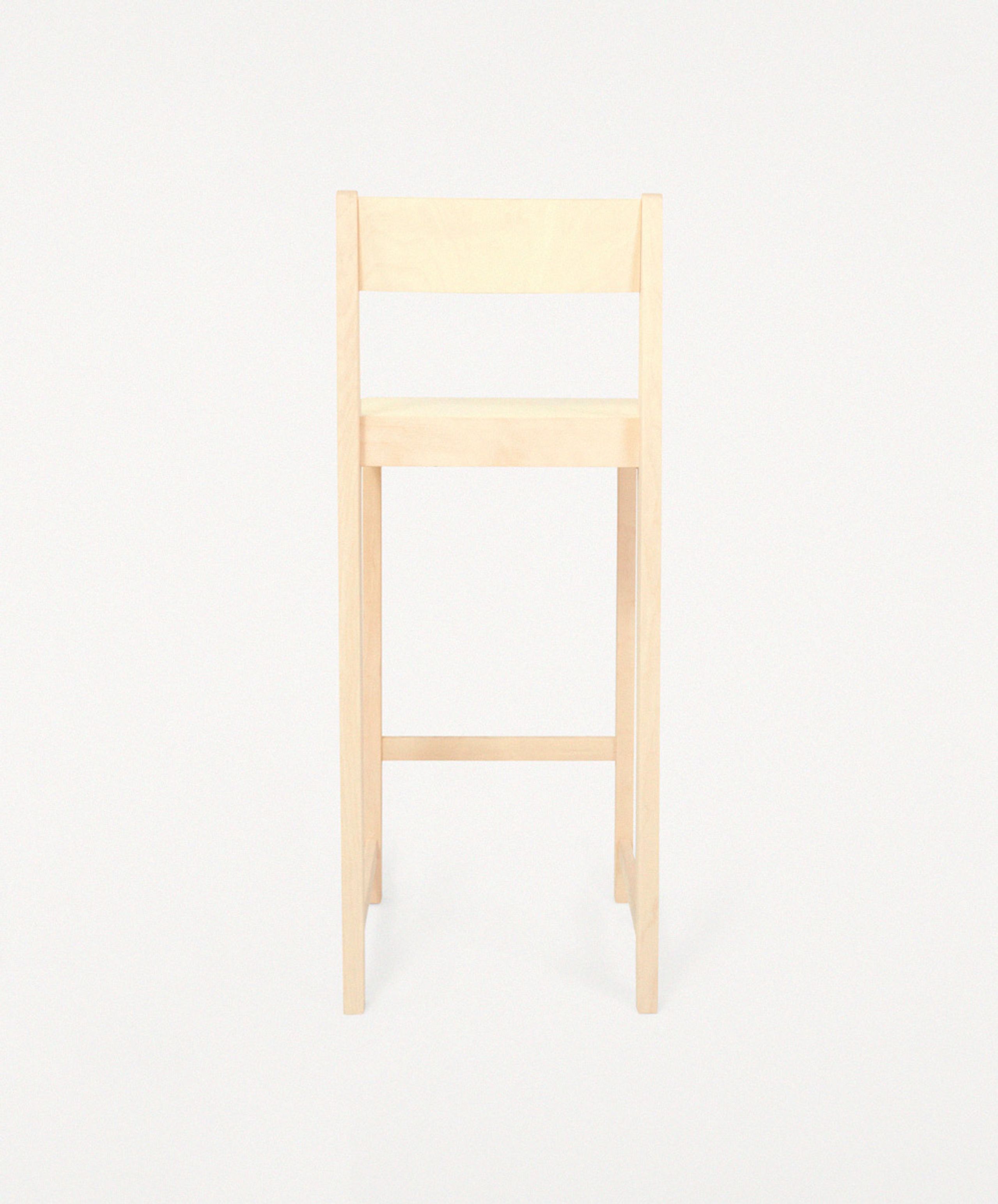 FRAMA - Tabouret de bar - Bar chair 01 - High - Natural Oak