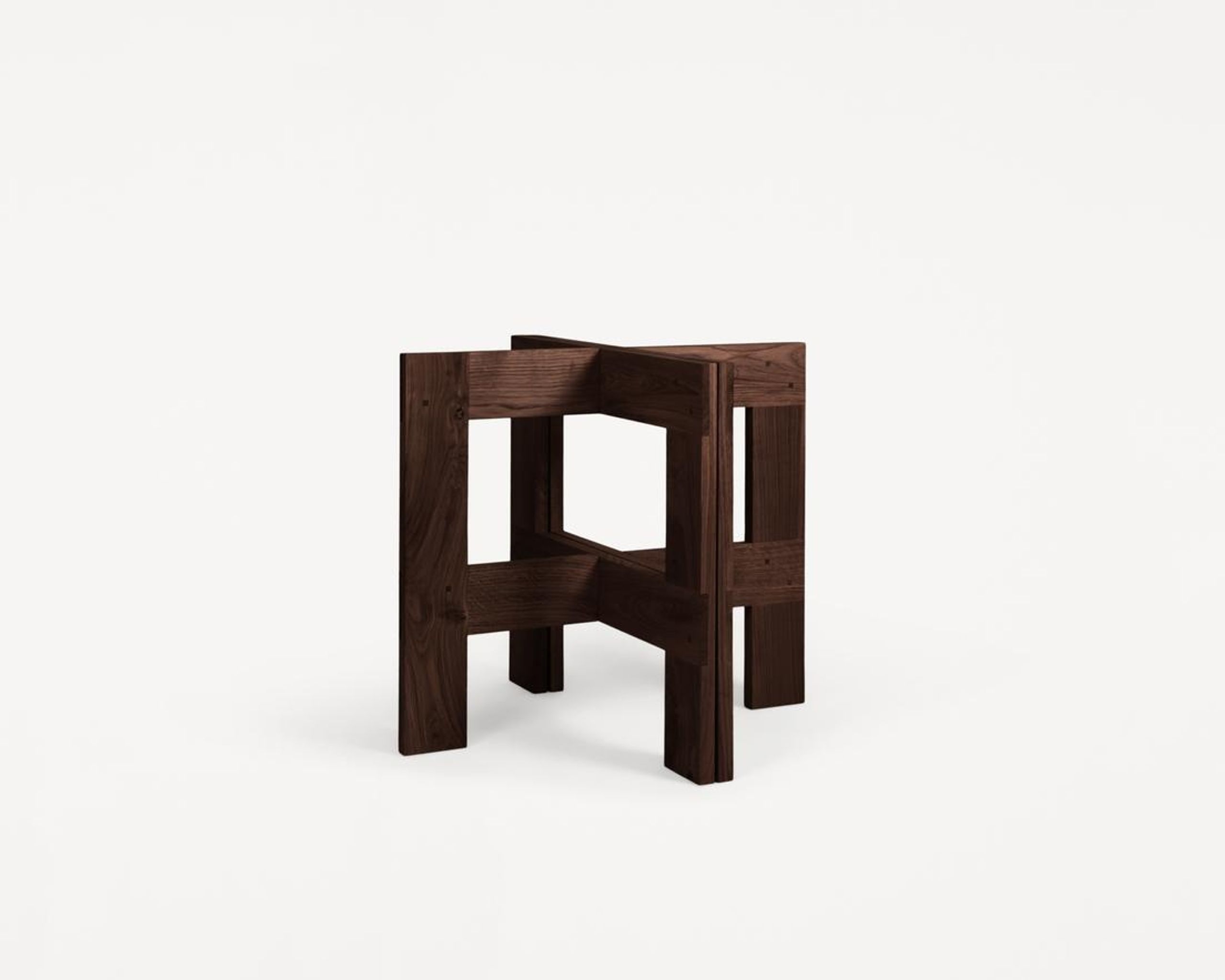 FRAMA - Gambe del tavolo - Farmhouse Trestles - Dark Oak