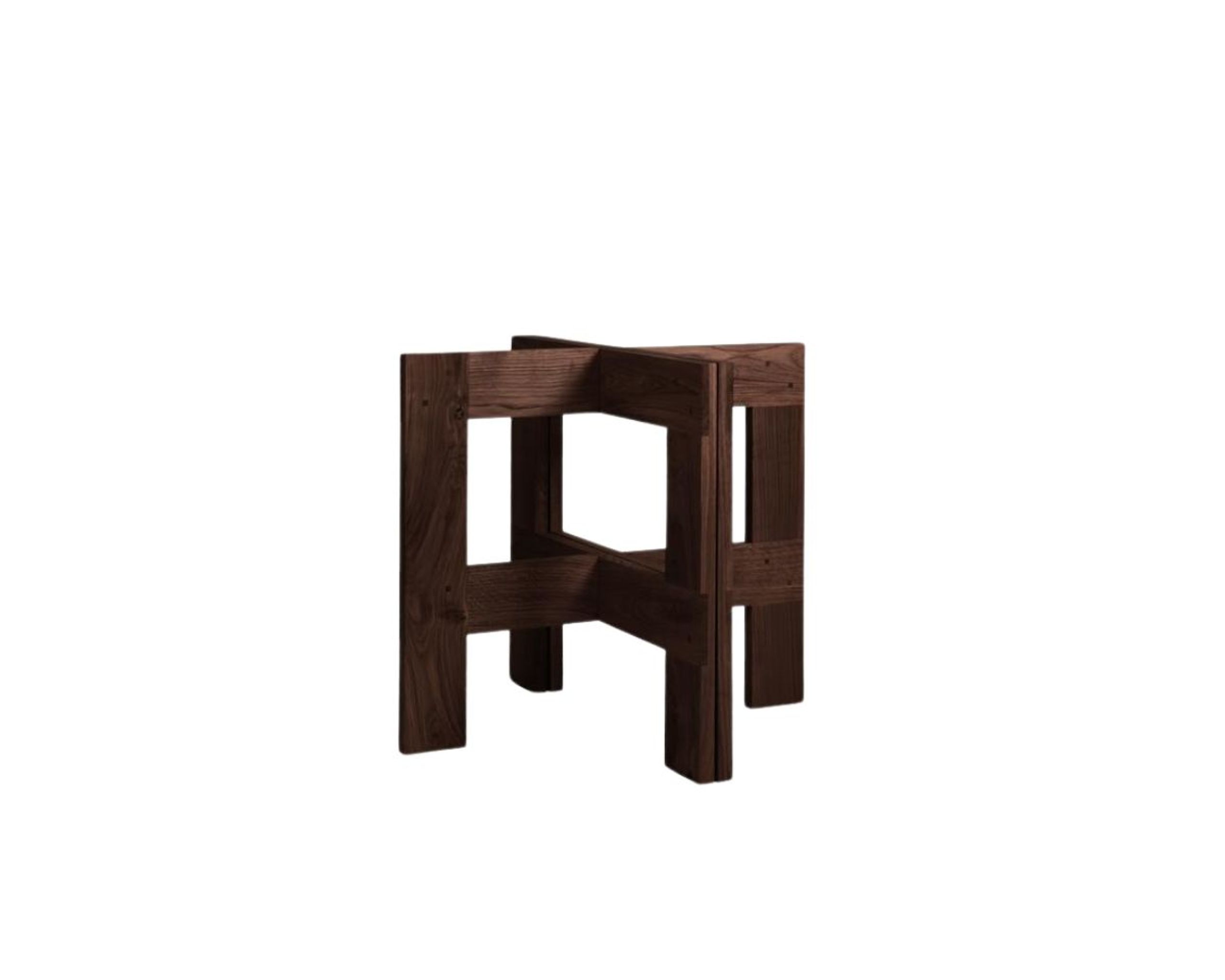 FRAMA - Gambe del tavolo - Farmhouse Trestles - Dark Oak