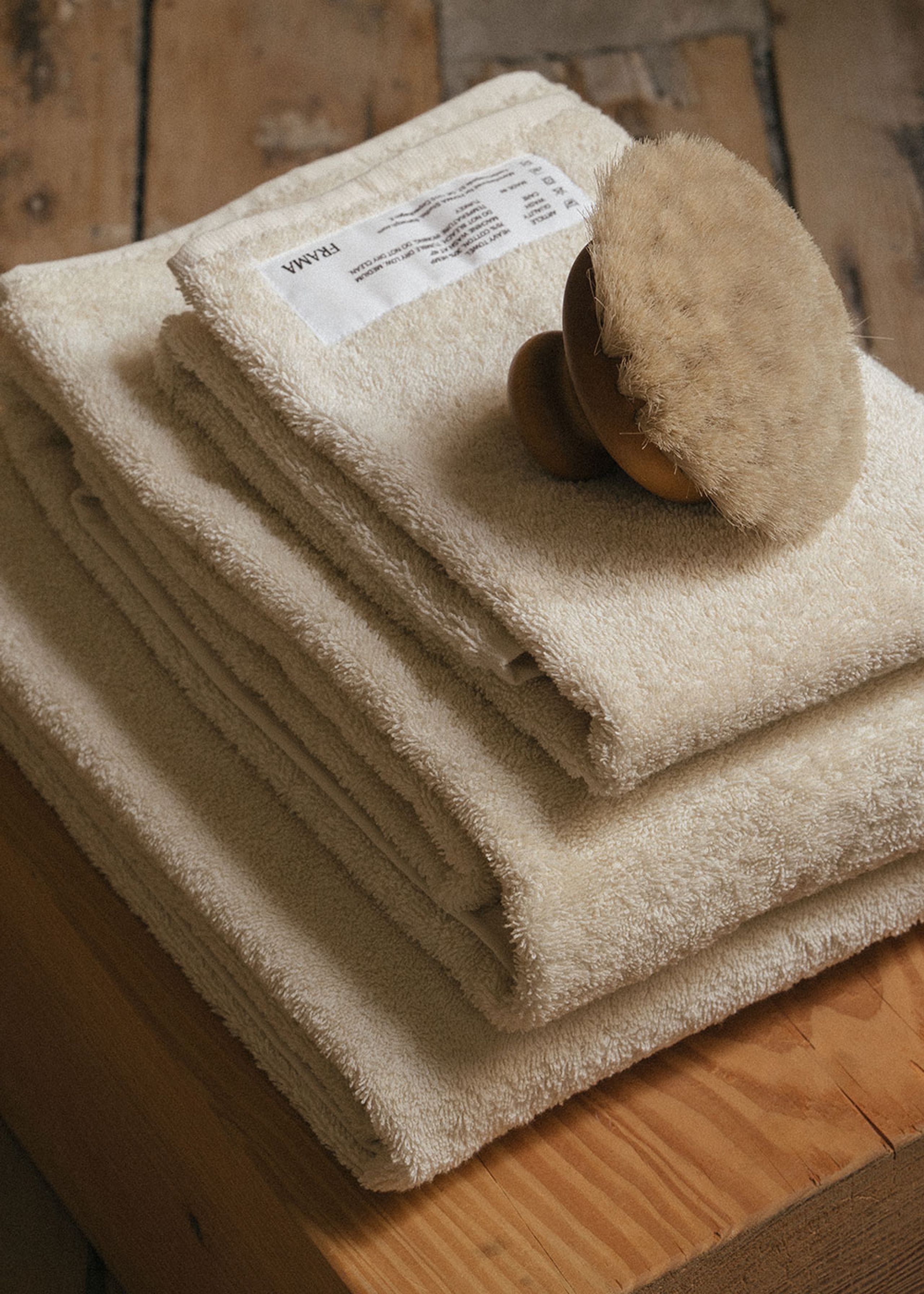 FRAMA - Towel - Heavy Towels - Bone White - Hand