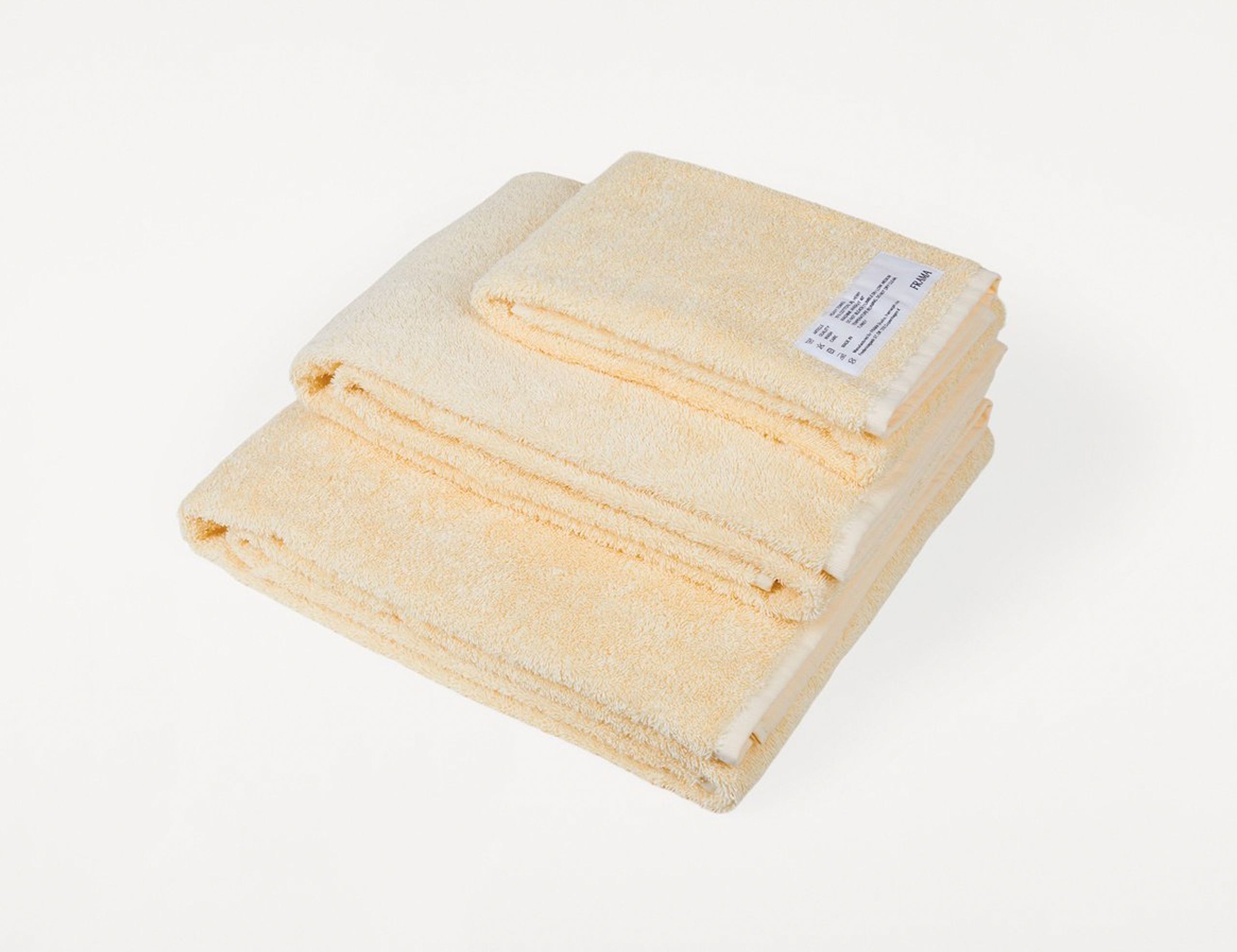 FRAMA - Ręcznik - Heavy Towels - Pale Yellow - Bath