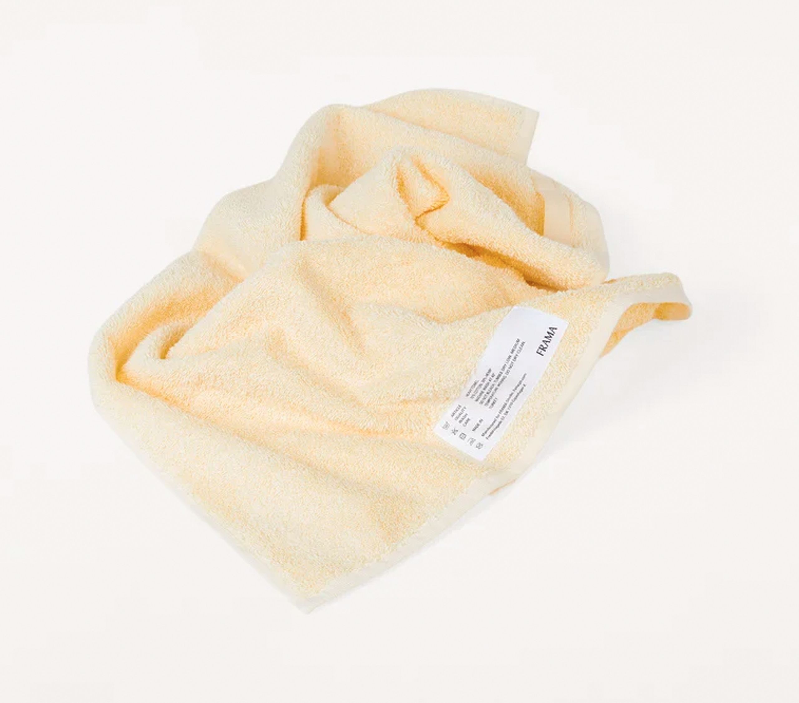FRAMA - Asciugamano - Heavy Towels - Pale Yellow - Hand