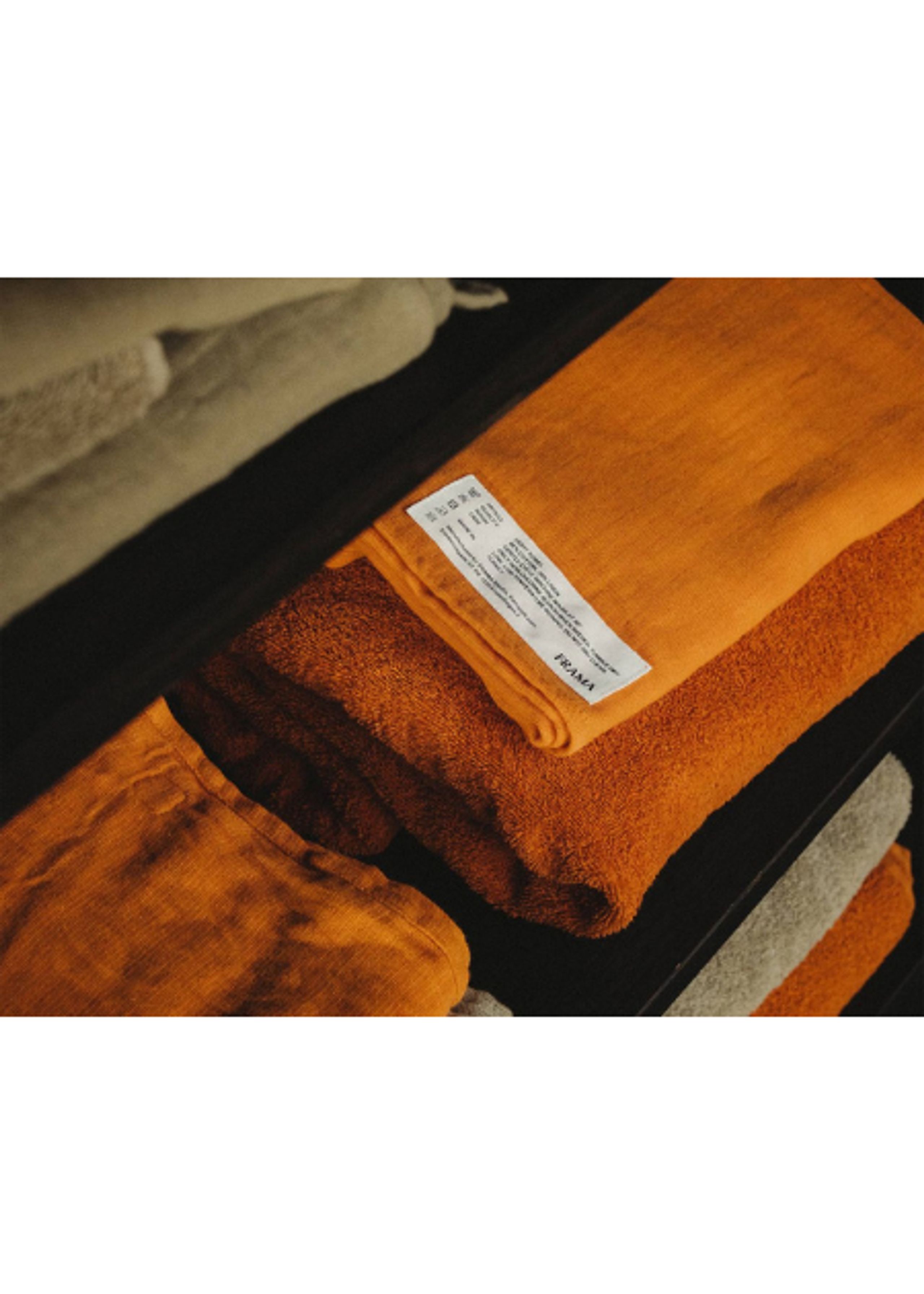 FRAMA - Towel - Light Towels - Burnt Orange - Hand