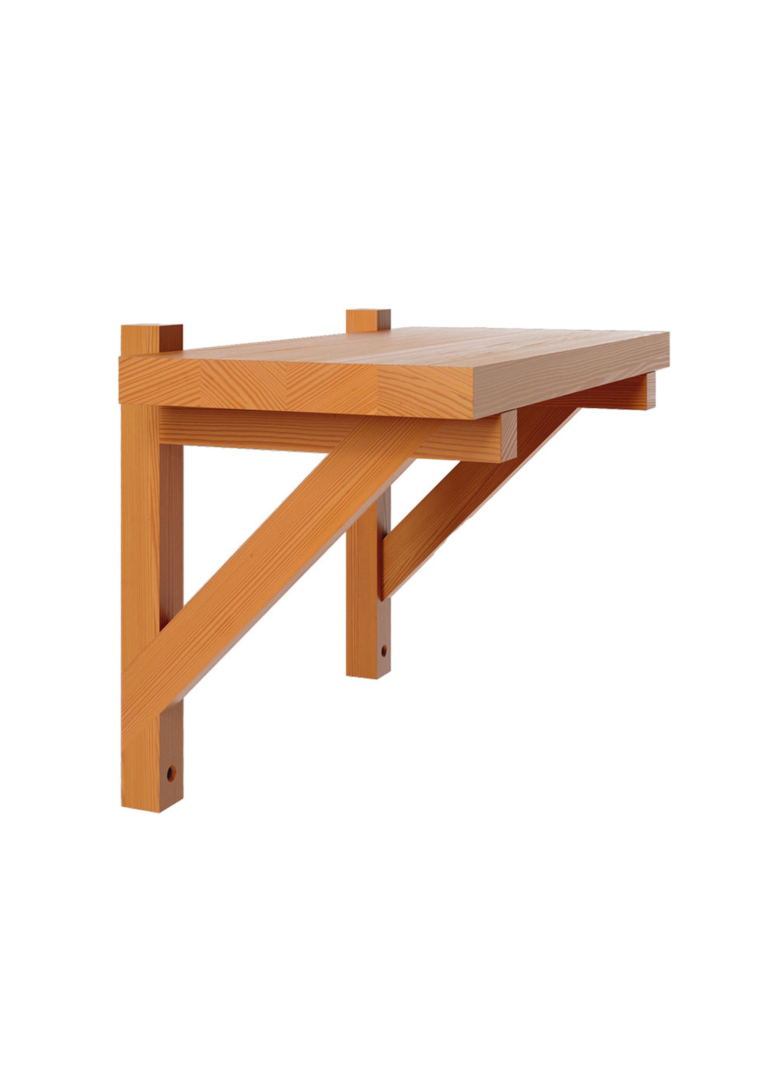 FRAMA - Plank - Bracket Shelf - Warm Brown - Small