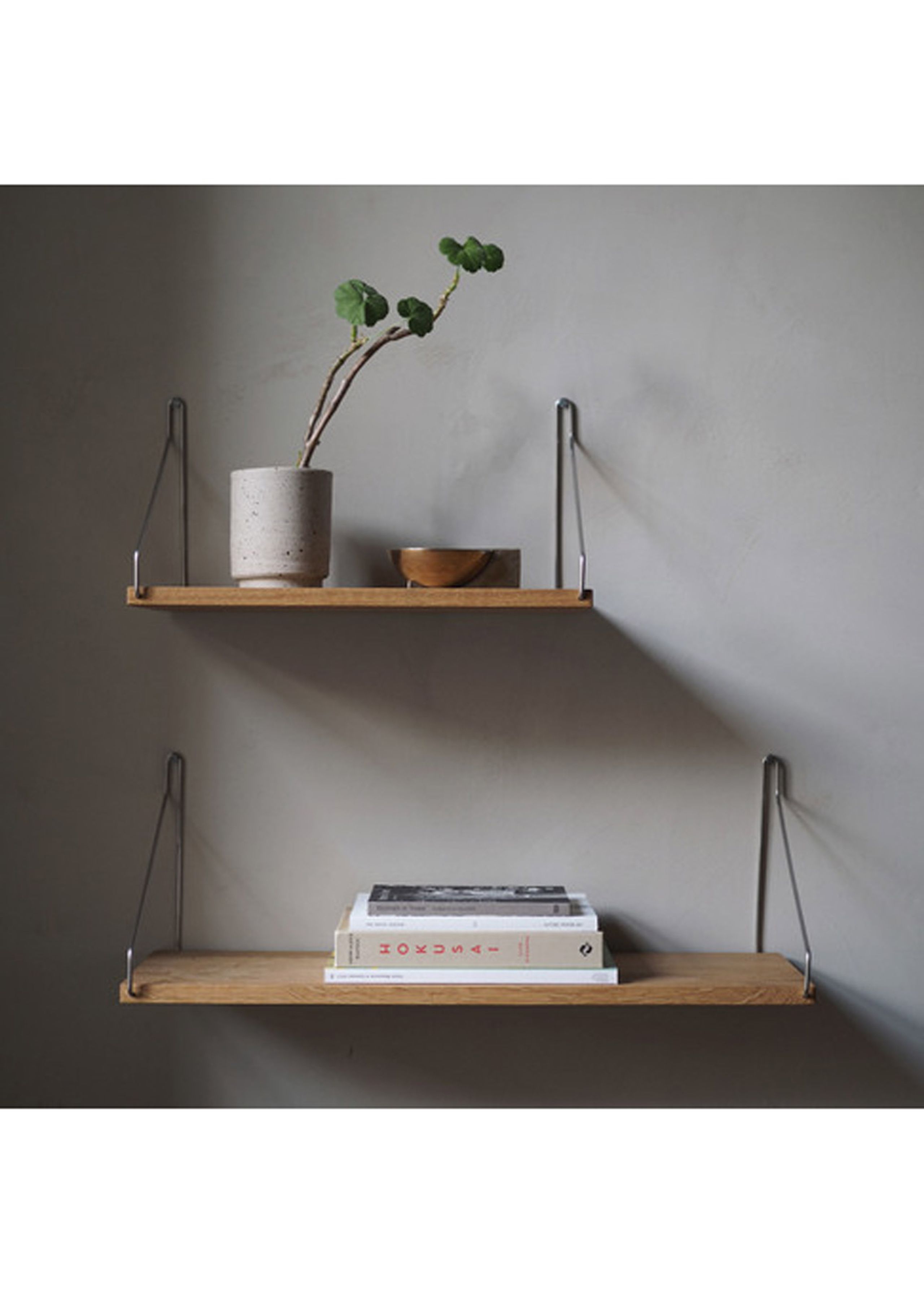 FRAMA - Regalbrett - Oak Shelf - 40 cm - Oak/Steel