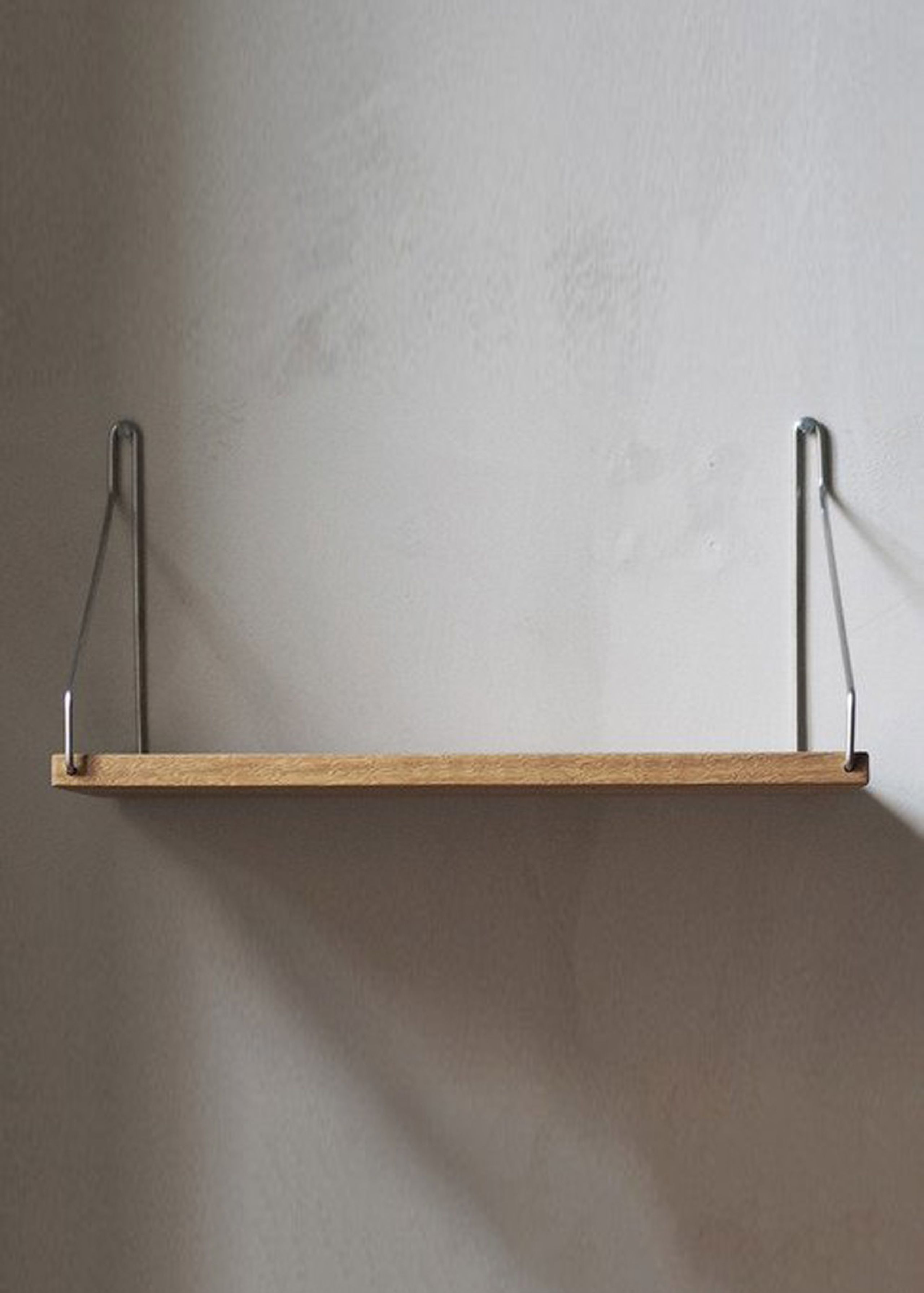 FRAMA - Hylde - Oak Shelf - 80 cm - Eg/Steel