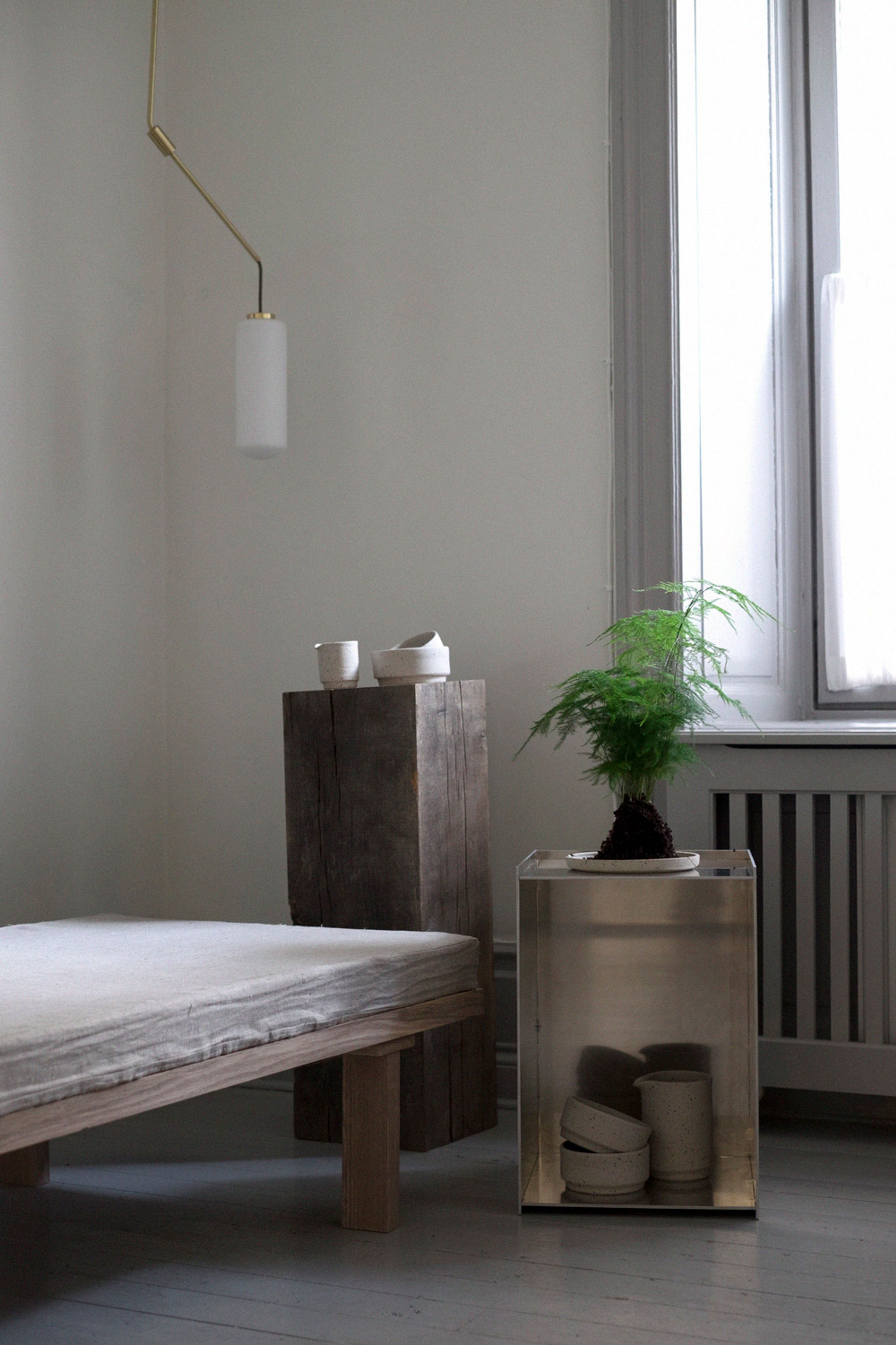 FRAMA - Coffee Table - Rivet Box - Aluminium