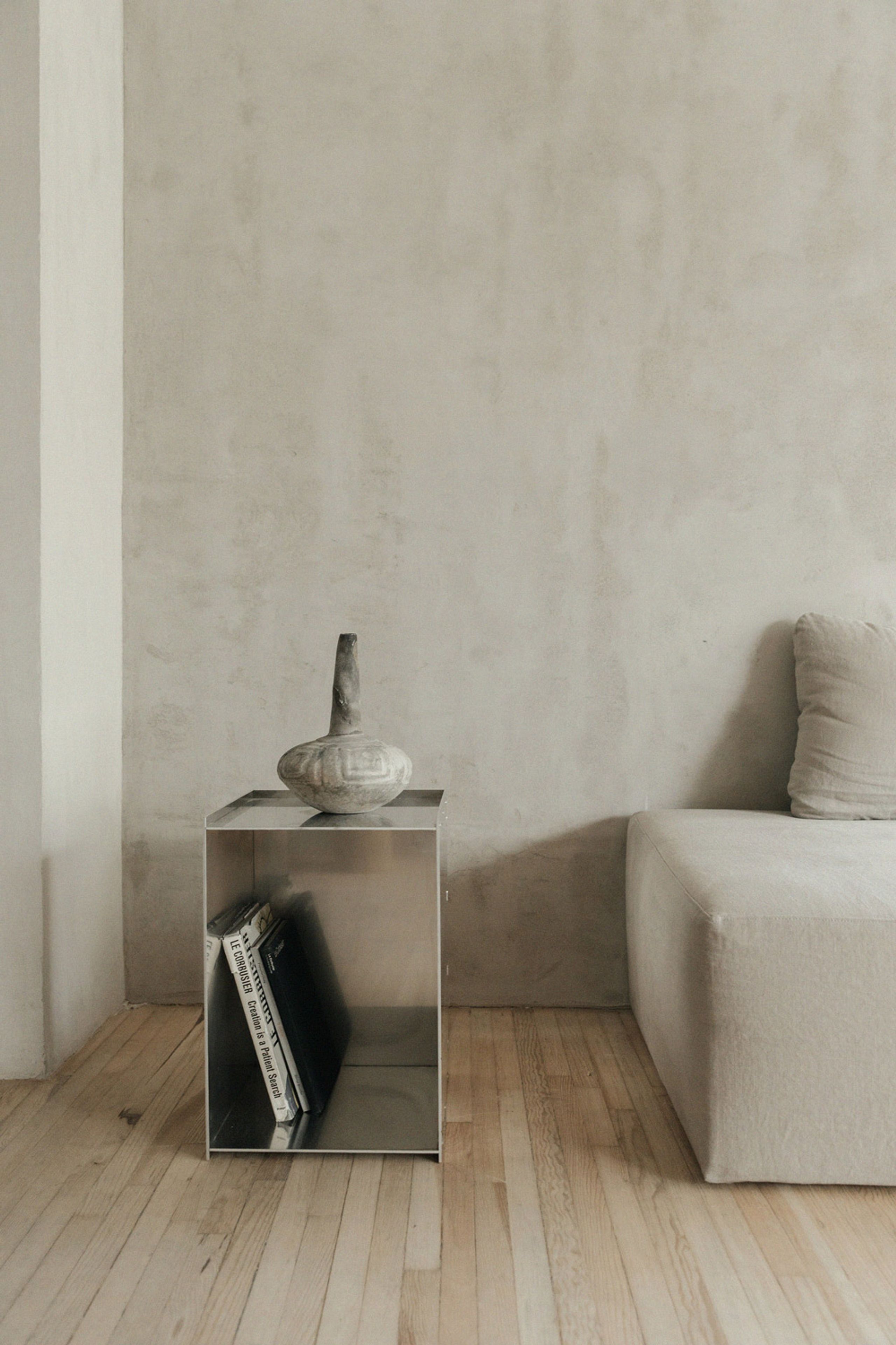 FRAMA - Coffee Table - Rivet Box - Aluminium