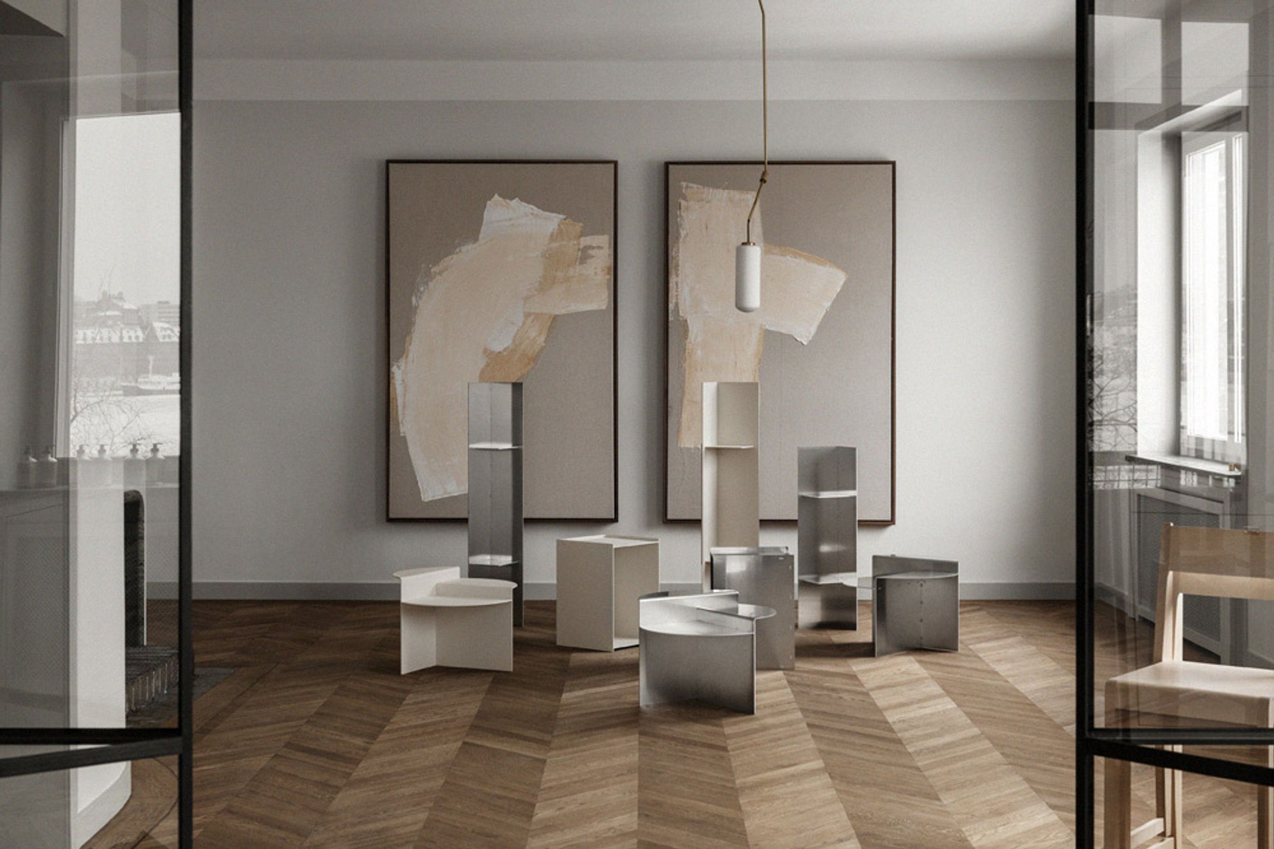 FRAMA - Prateleira - Rivet Shelf - Large - Aluminium