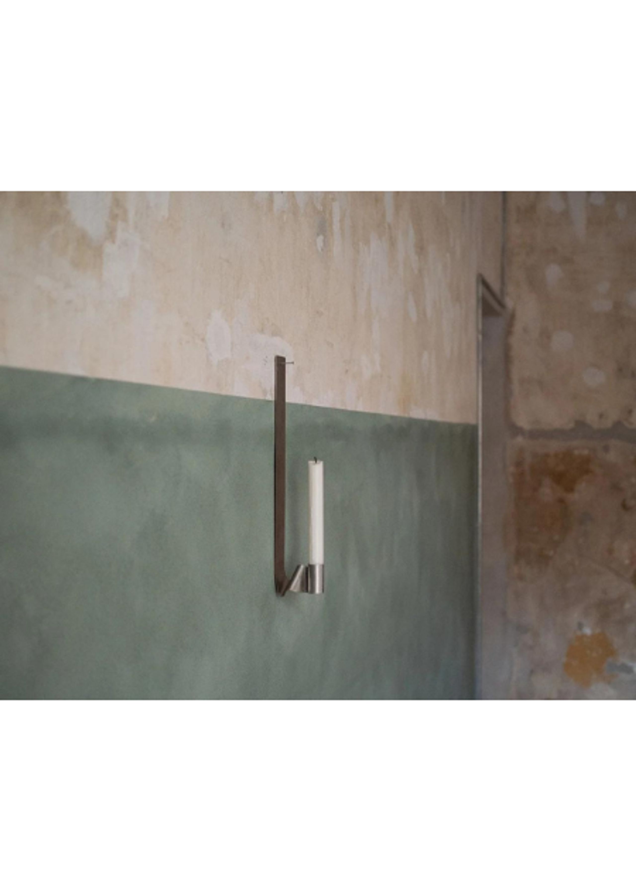 FRAMA - Candle Holder - Ornament Candle Holder - Steel - Long