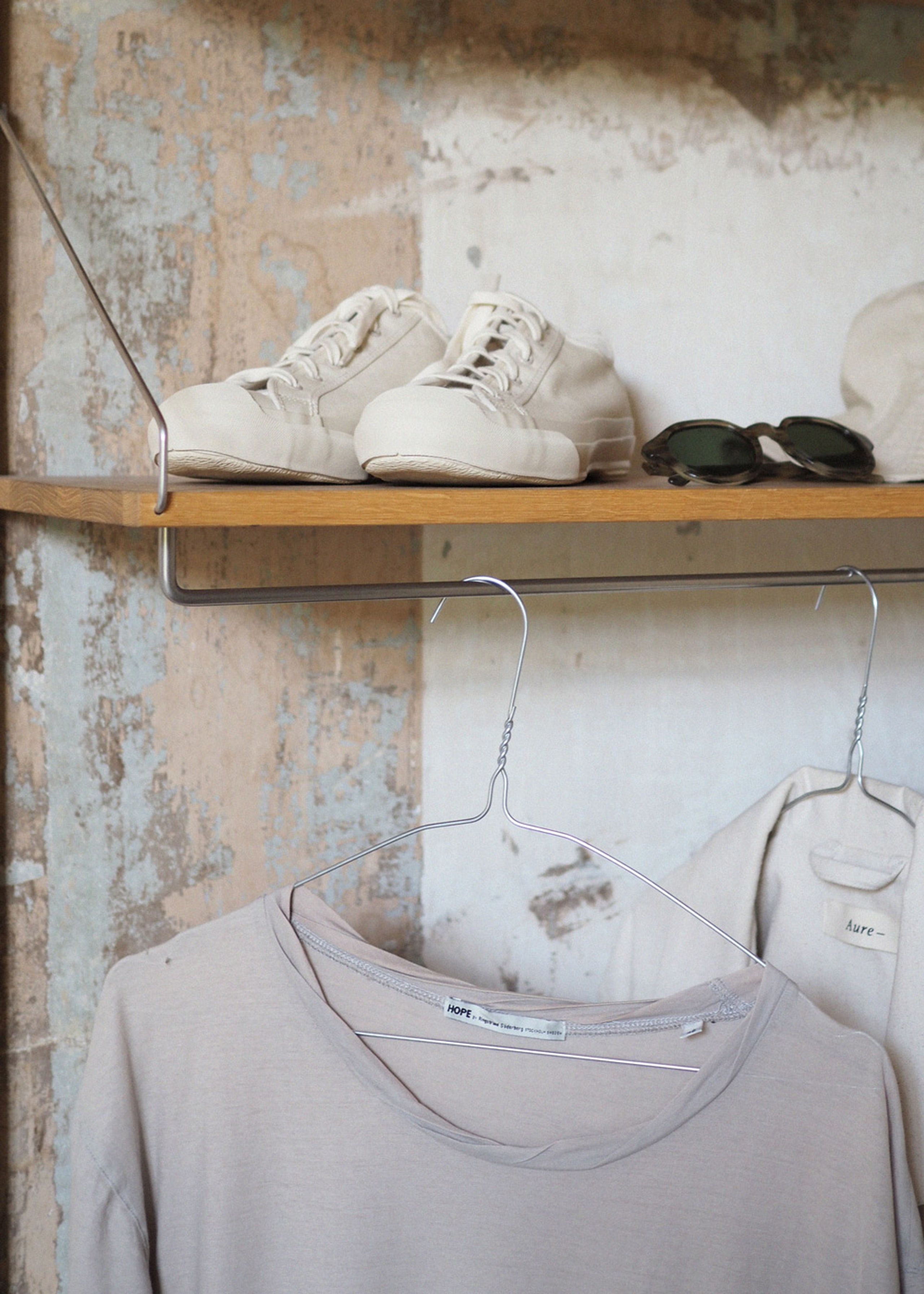 FRAMA - Display - Shelf Library H1148 / Hanger Section - Dark Oiled Oak