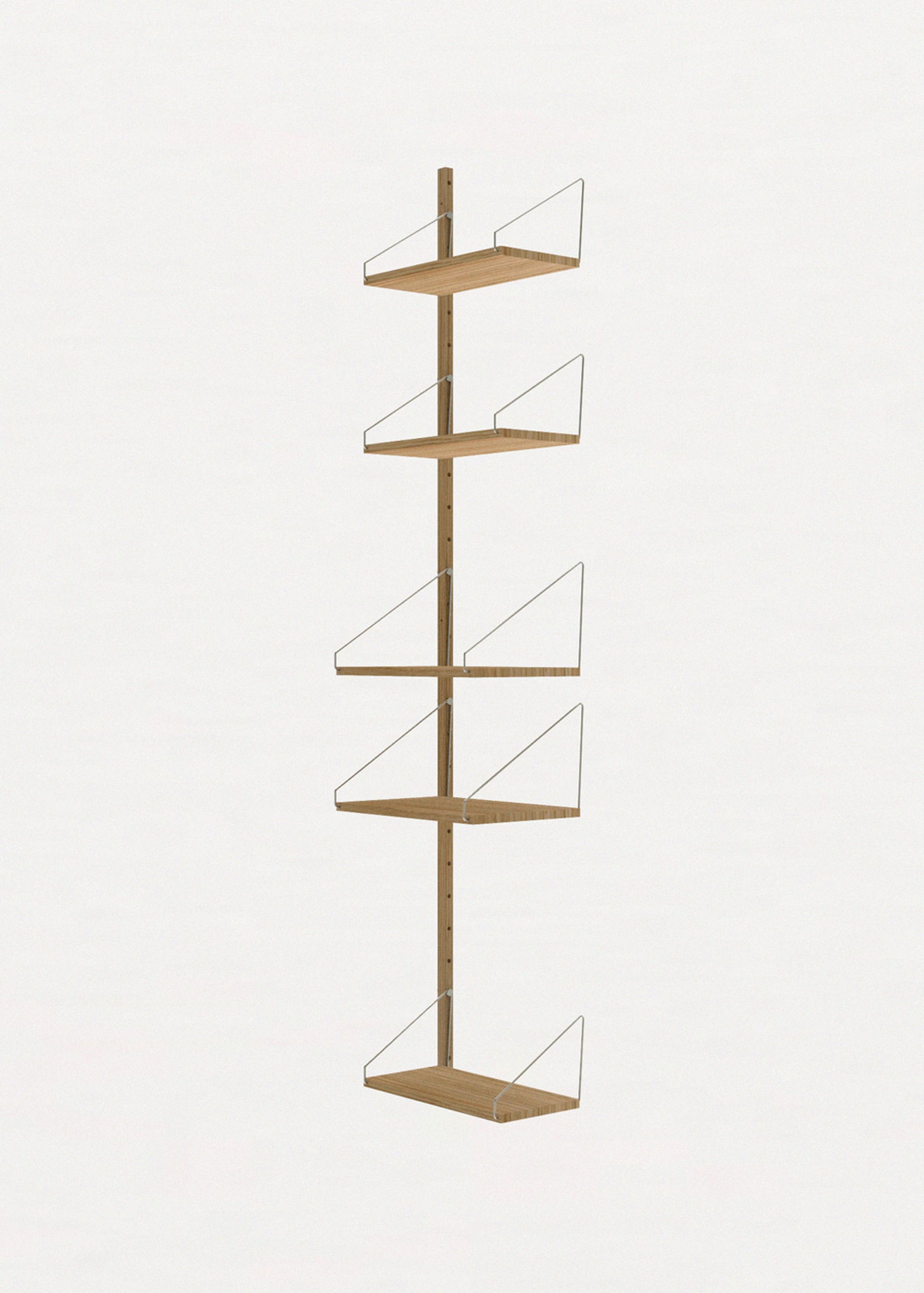 FRAMA - Regal - Shelf Library H1852 / W40 Add-On Section - Natural Oak