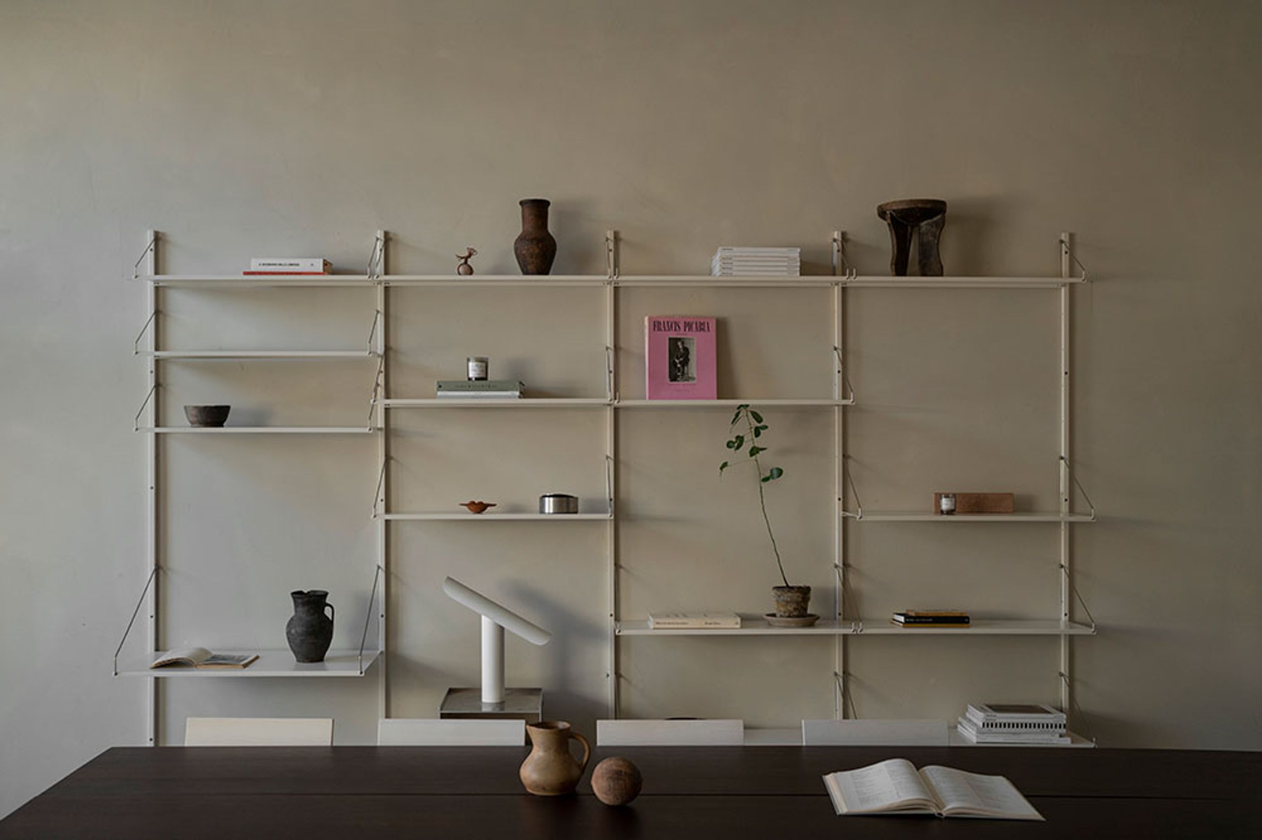 FRAMA - Shelving system - Shelf Library H1852 / W40 Section - Natural Oak