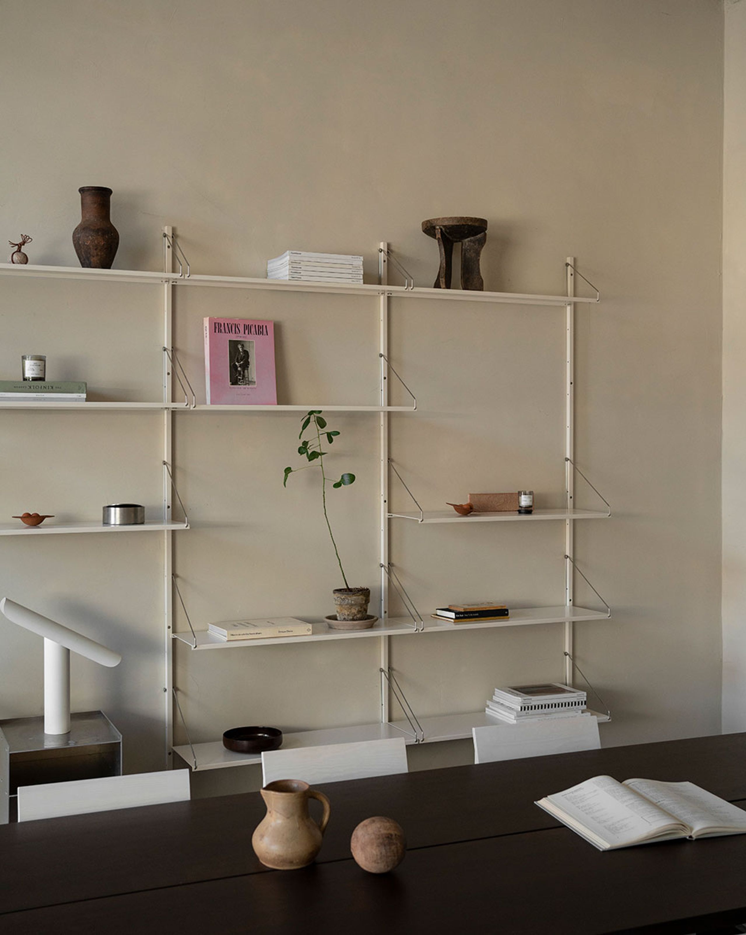 FRAMA - Shelving system - Shelf Library H1852 / W40 Section - Natural Oak