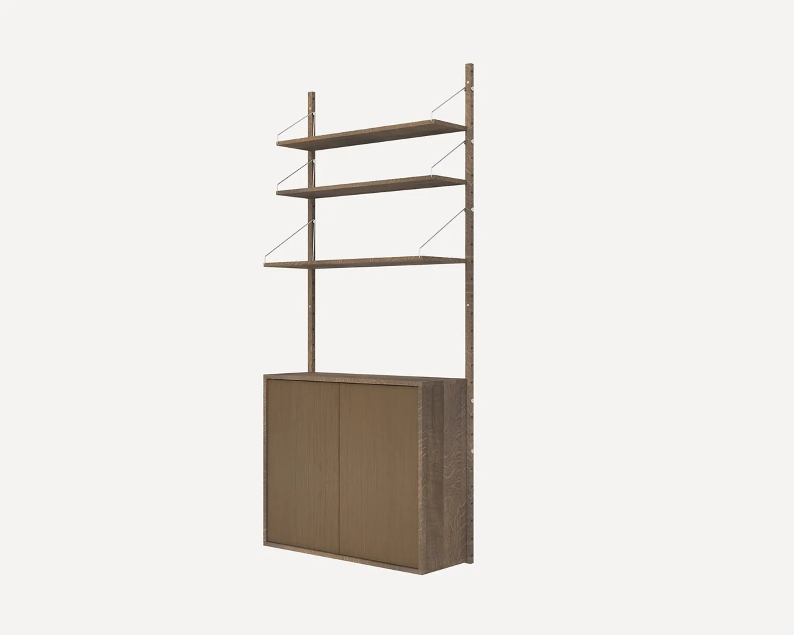 FRAMA - System półek - Shelf Library H1852 | Cabinet - Dark H1852 | Cabinet Section | M