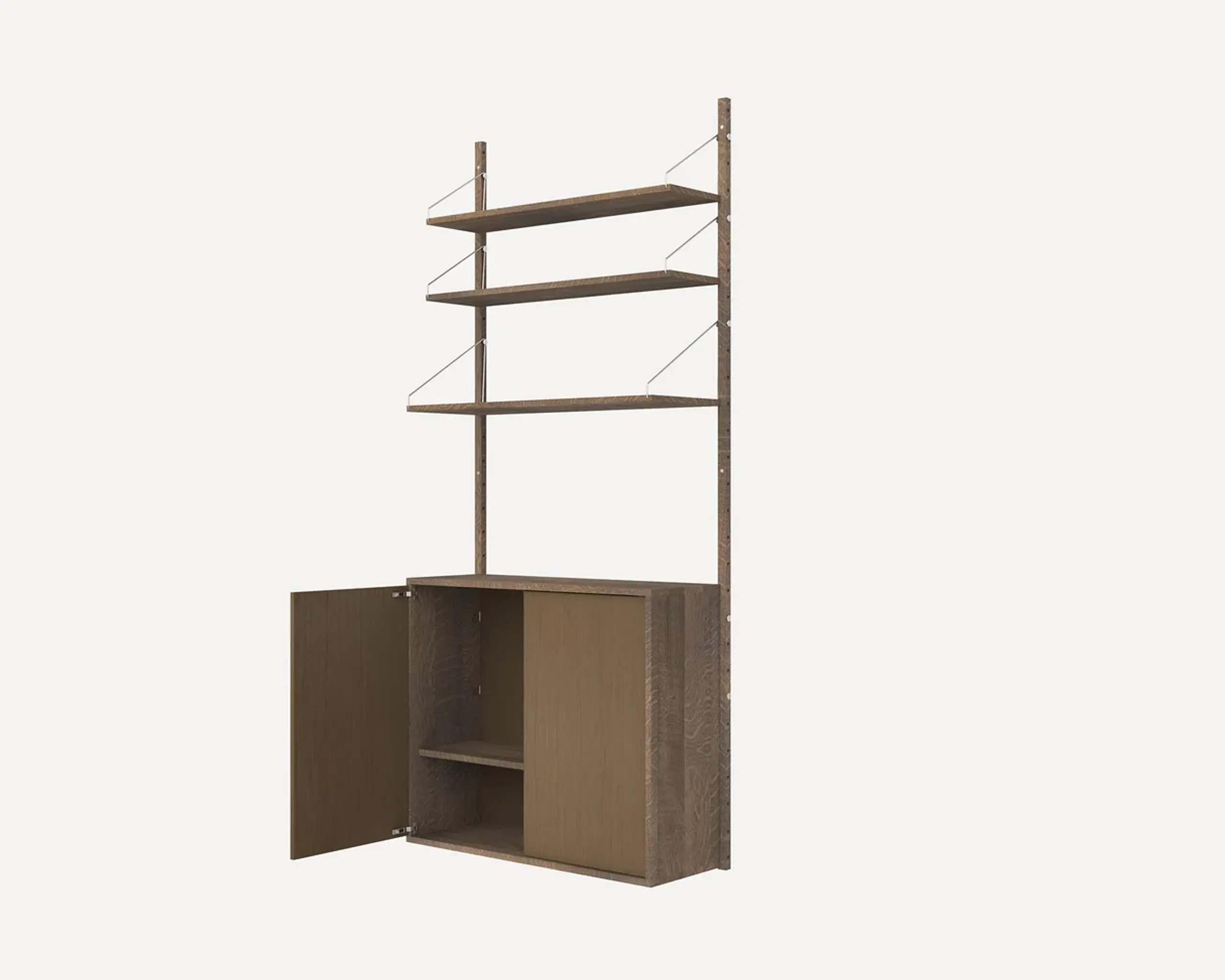 FRAMA - System półek - Shelf Library H1852 | Cabinet - Dark H1852 | Cabinet Section | M