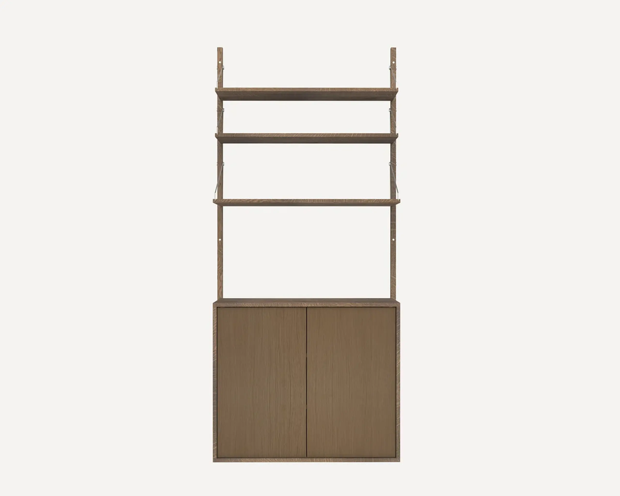 FRAMA - System półek - Shelf Library H1852 | Cabinet - Dark H1852 | Cabinet Section | M